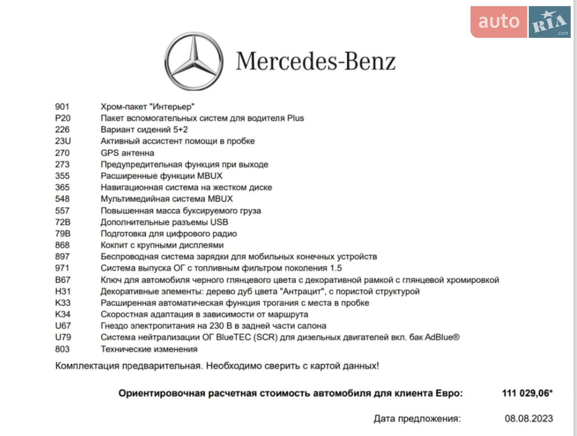 Mercedes-Benz GLS-Class 2022 VIN W1NFF2DE9PA841211 фото оголошення 42 з 43