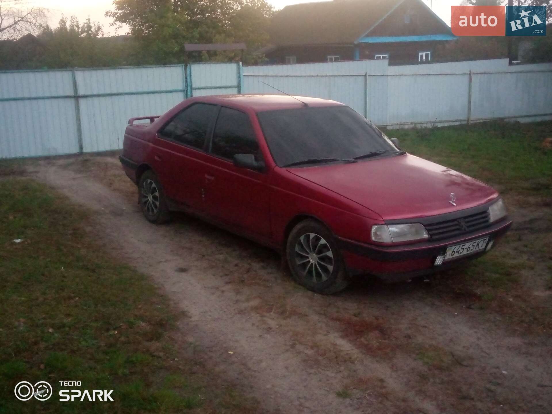 Peugeot 405 1992 VIN VF315BBD270024385 фото оголошення 2 з 7