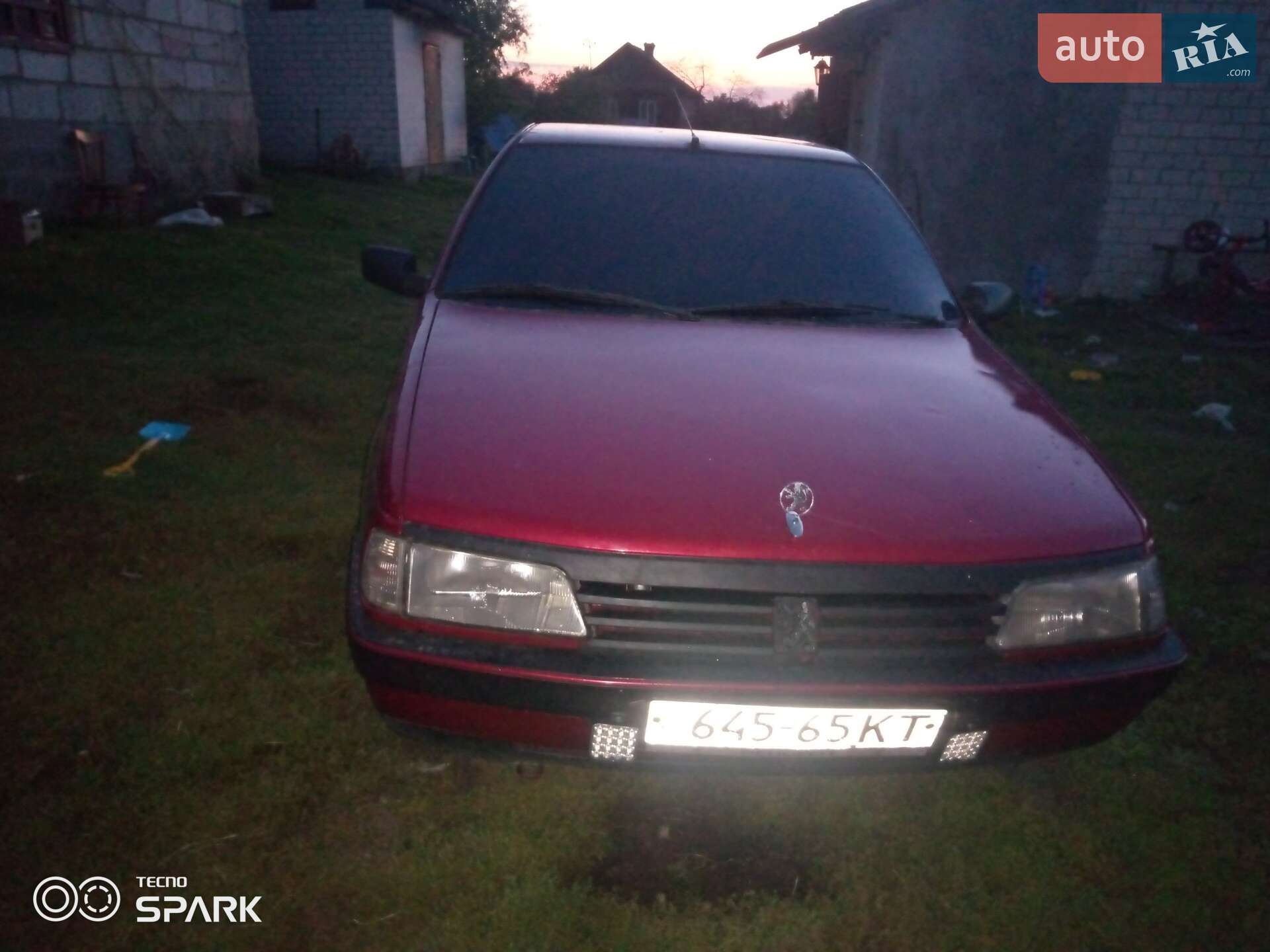 Peugeot 405 1992 VIN VF315BBD270024385 фото оголошення 3 з 7