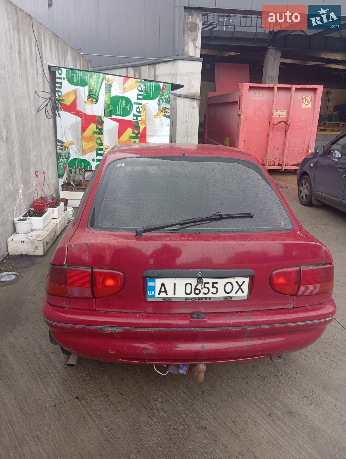 Ford Escort 1994 VIN WF0AXXGCAABK26894 фото оголошення 3 з 6