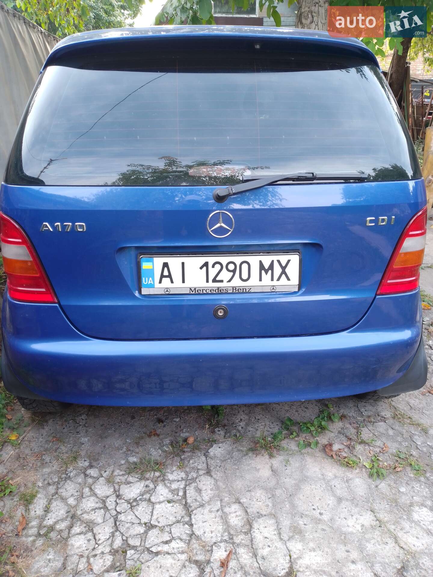 Mercedes-Benz A-Class 2000 VIN WDB1680081J434698 фото оголошення 2 з 6