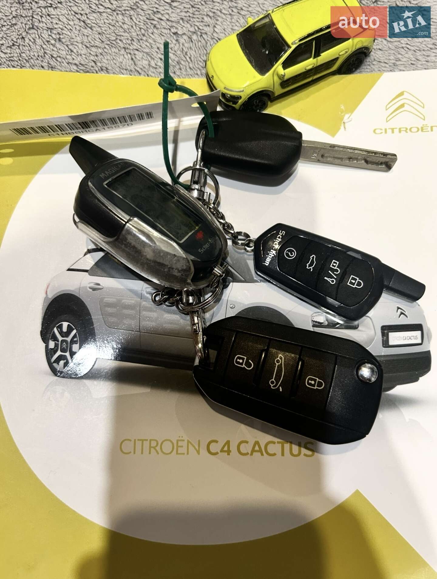 Citroen C4 Cactus 2018 VIN VF70PHMZBJE505774 фото оголошення 9 з 24