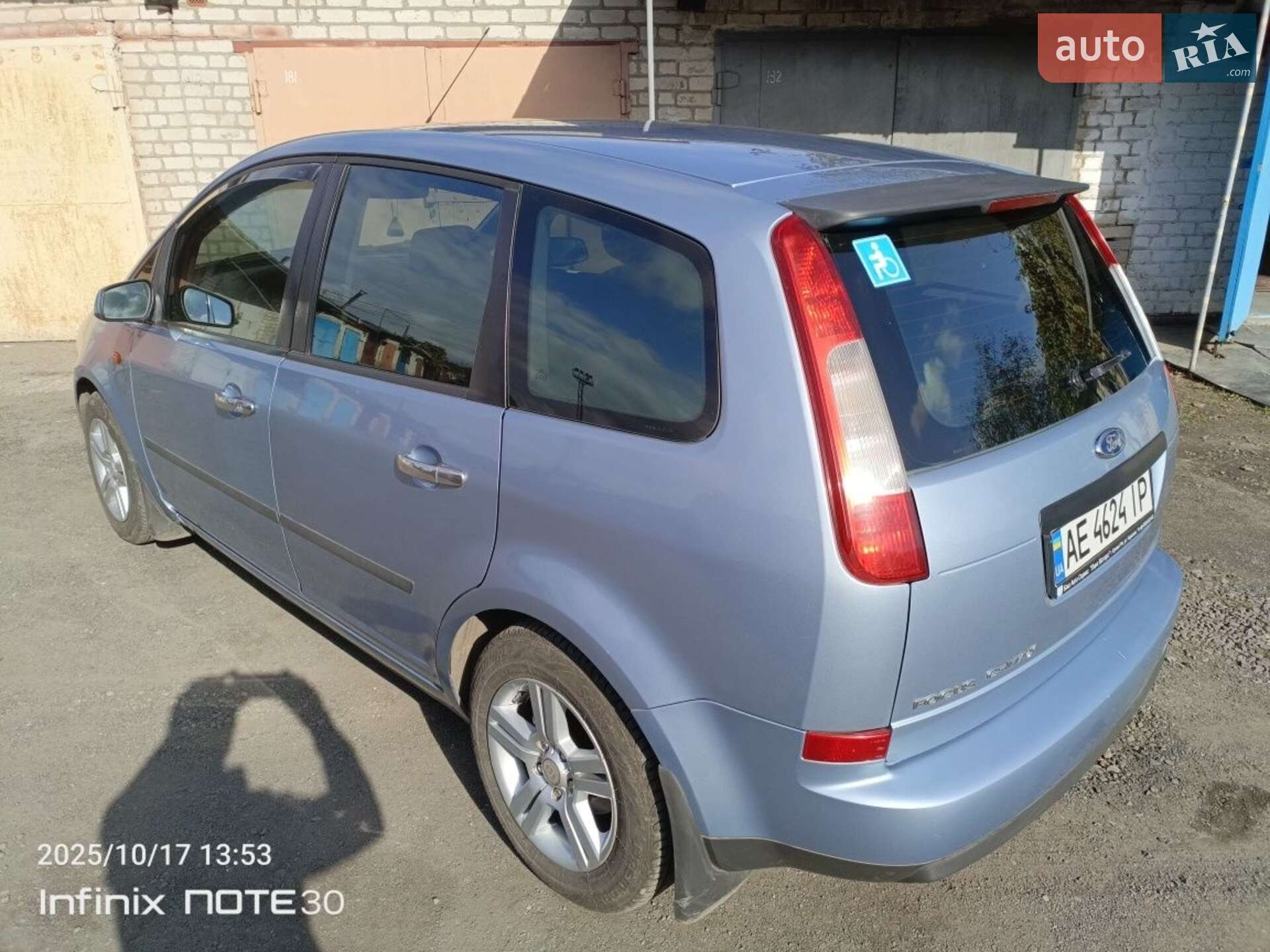 Ford C-Max 2006 VIN WF0MXXGCDM6L81711 фото оголошення 2 з 8