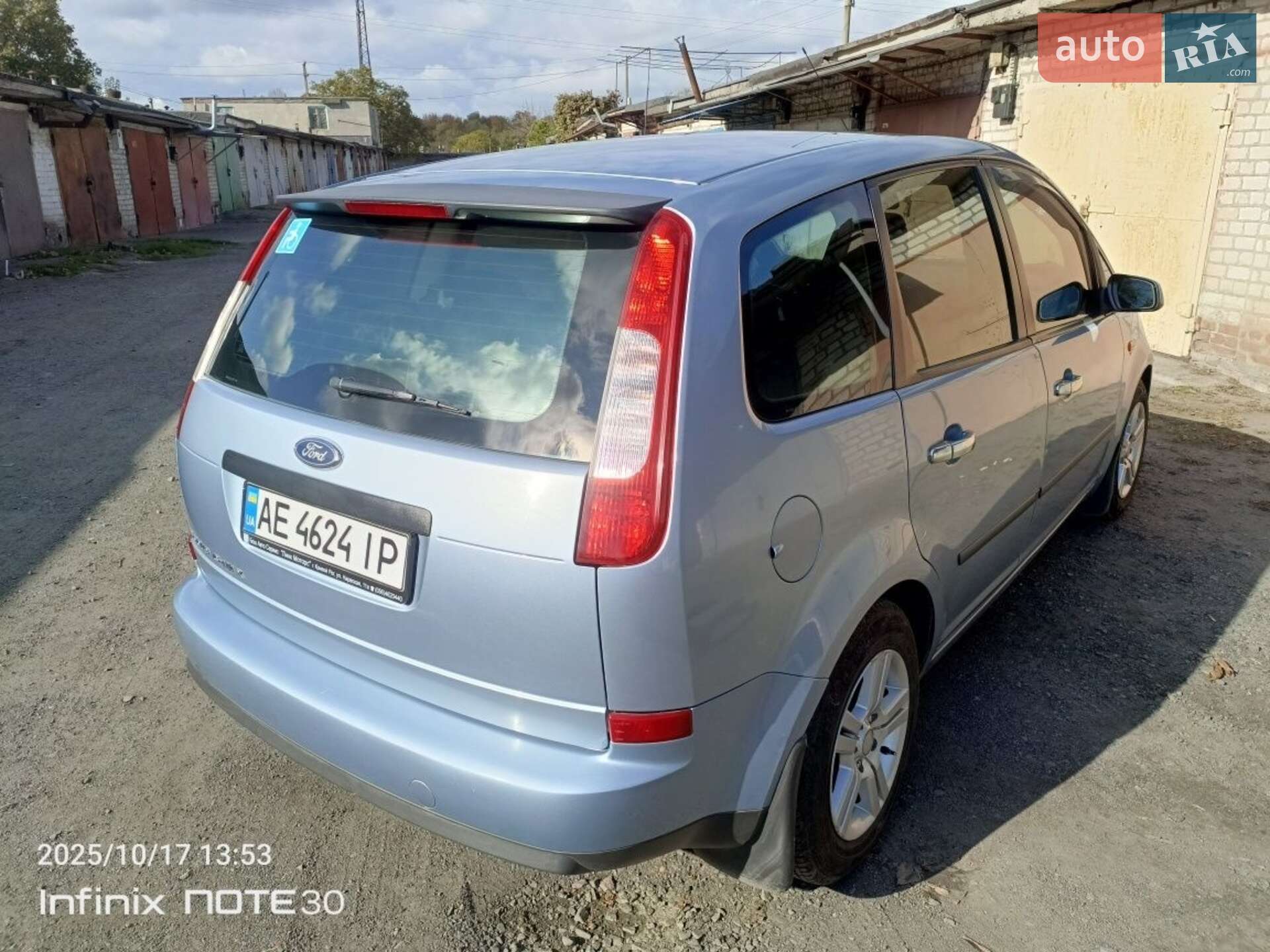 Ford C-Max 2006 VIN WF0MXXGCDM6L81711 фото оголошення 3 з 8