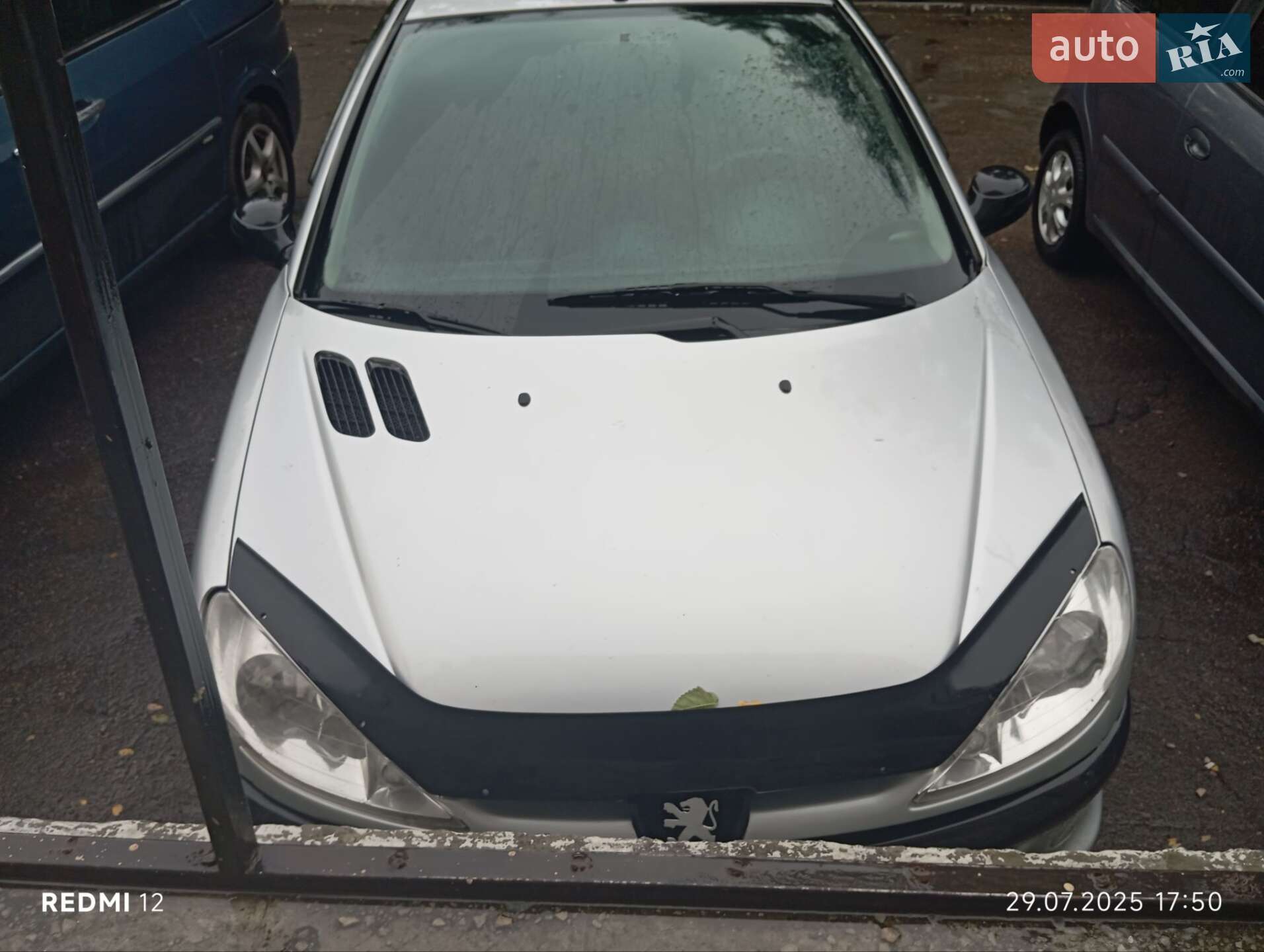 Peugeot 206 2007 VIN VF32BKFWA72778574 фото оголошення 2 з 6