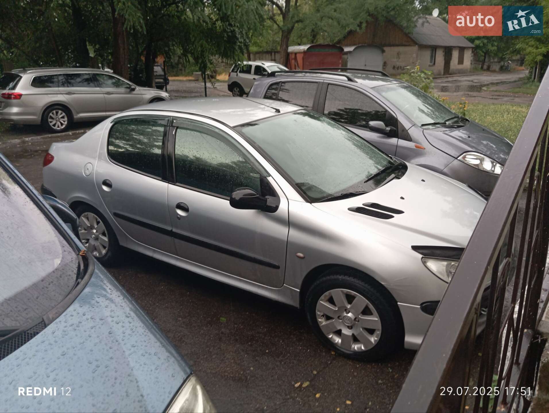 Peugeot 206 2007 VIN VF32BKFWA72778574 фото оголошення 4 з 6