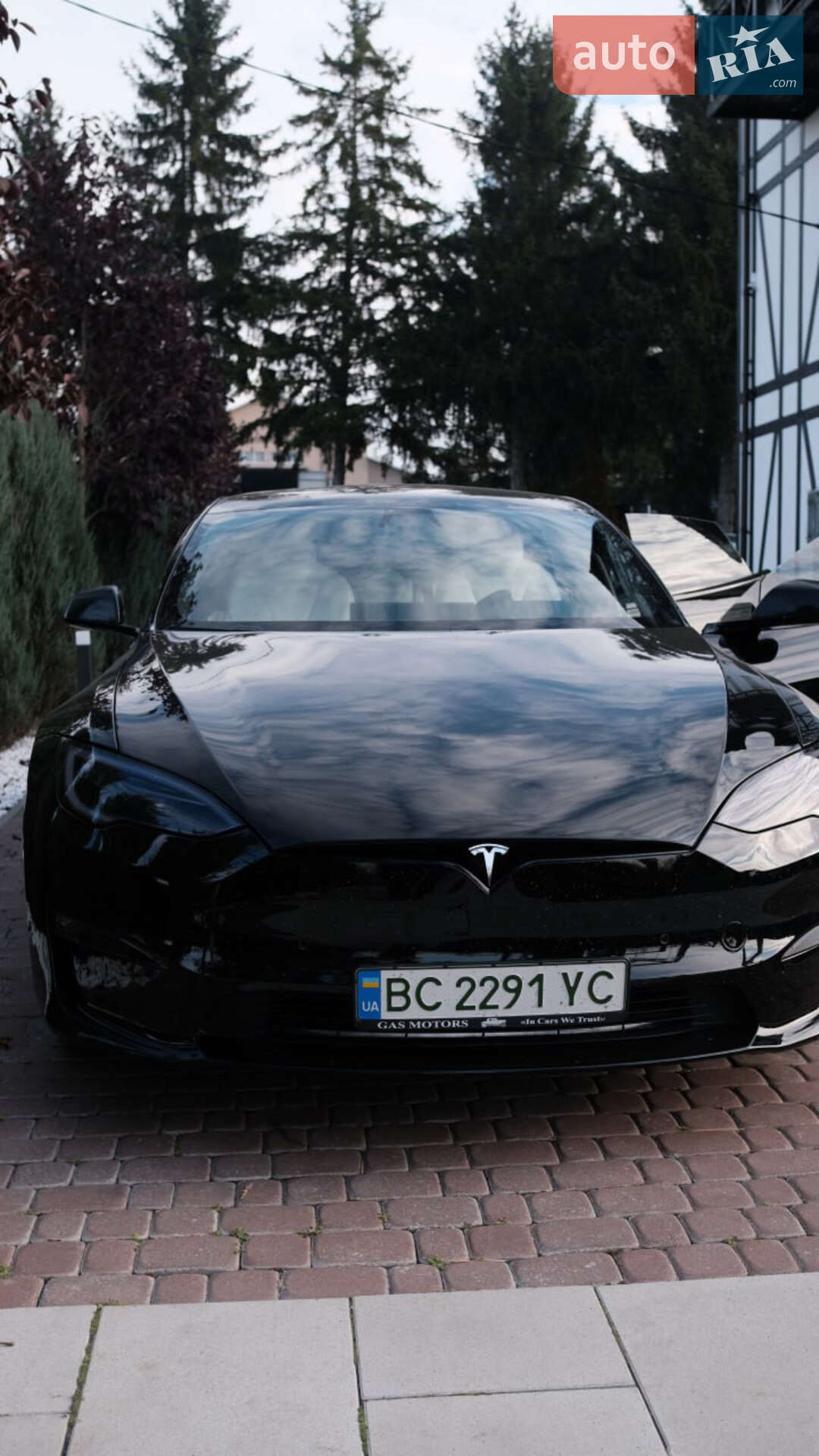 Tesla Model S 2022 VIN 5YJSA1E58NF487215 фото оголошення 2 з 8