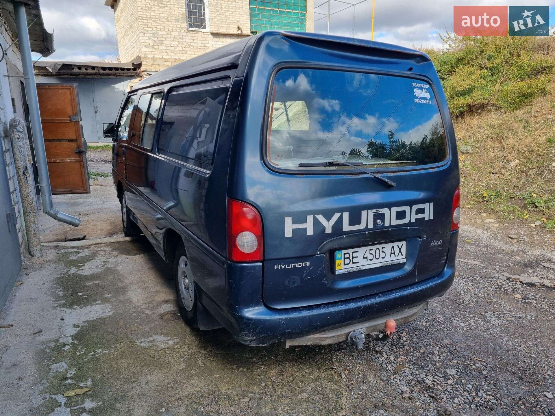 Hyundai H 100 2000 VIN KMFFD27FPYU454052 фото оголошення 8 з 16