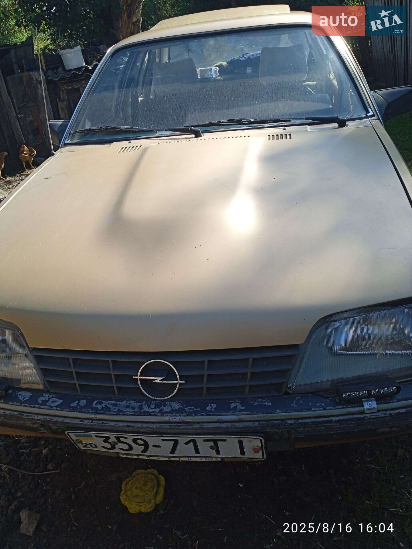 Opel Rekord 1984 VIN W0L000016E1031098 фото оголошення 2 з 10