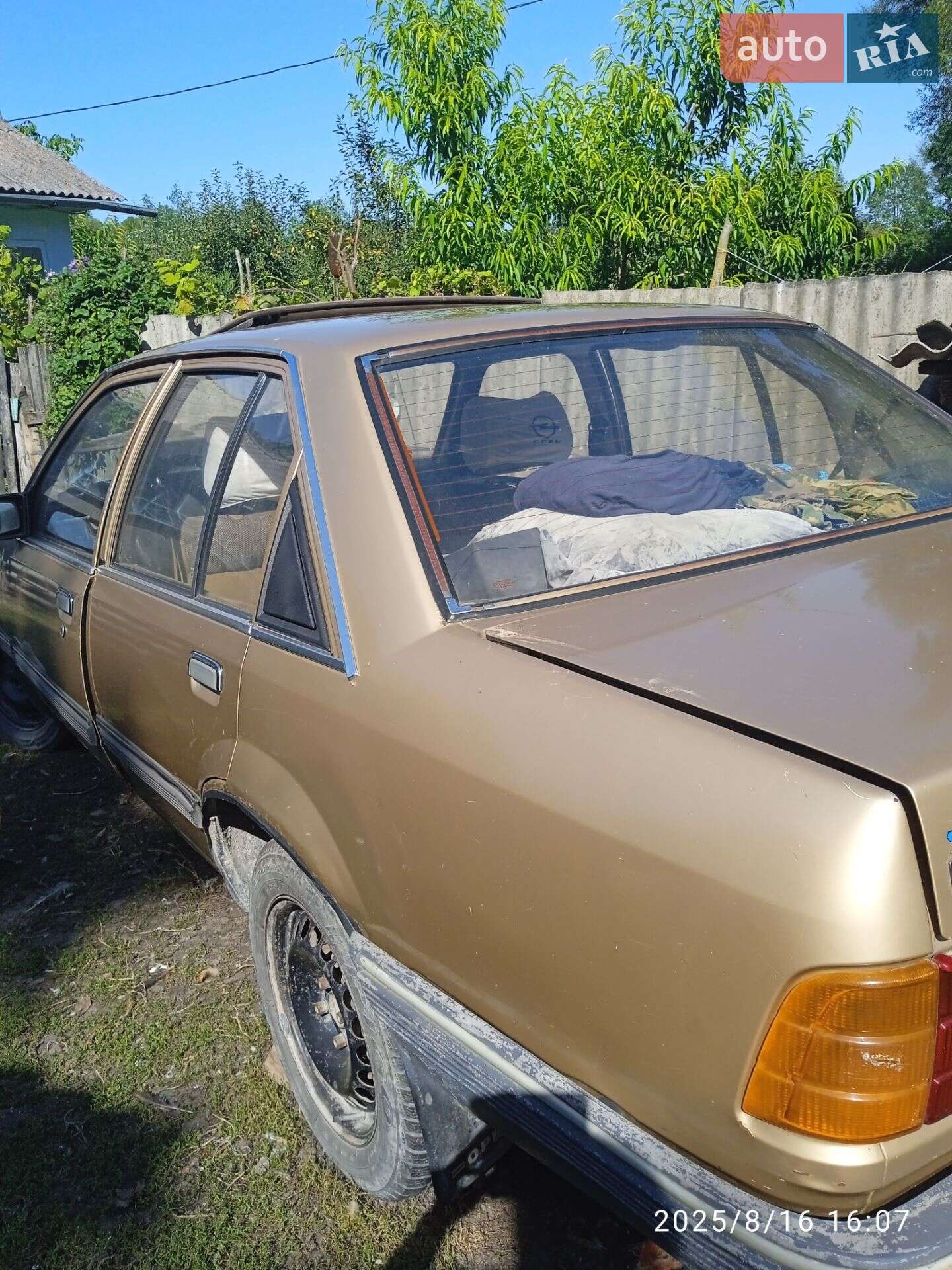 Opel Rekord 1984 VIN W0L000016E1031098 фото оголошення 7 з 10