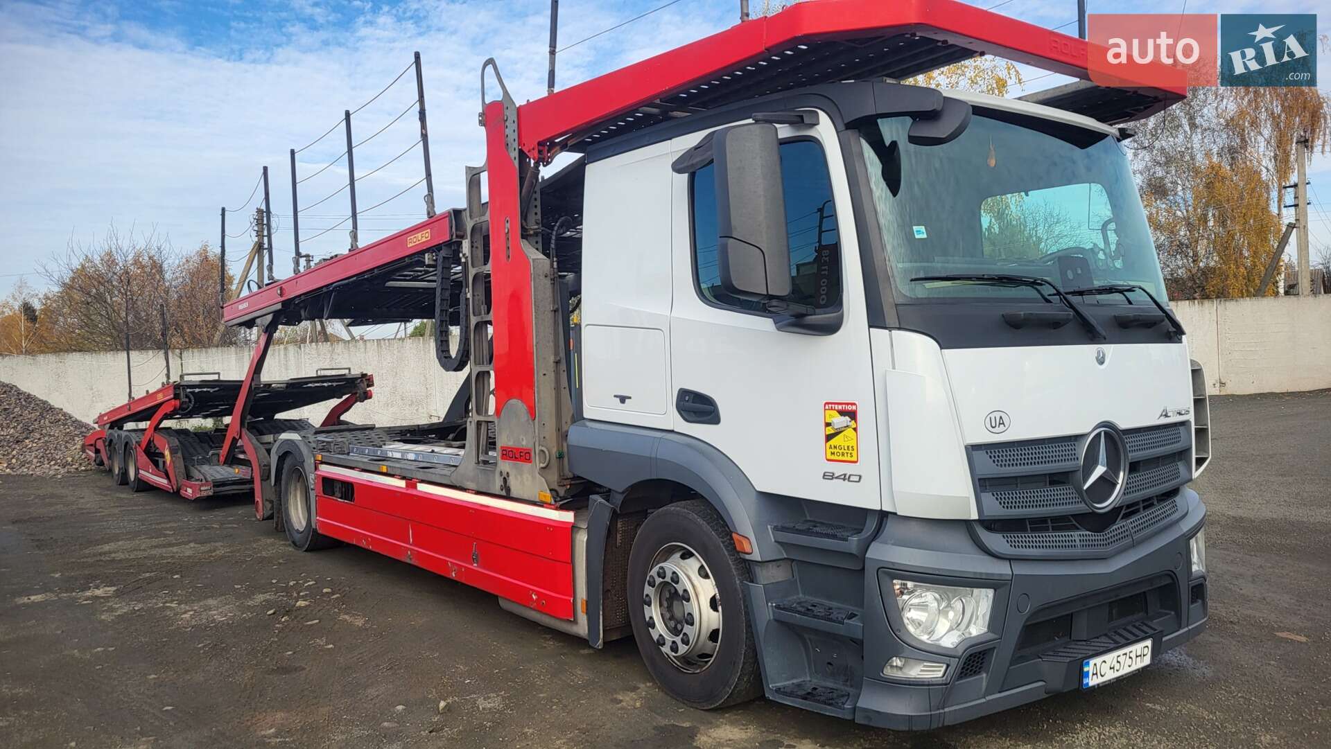MERCEDES-BENZ ACTROS 2017 VIN WDB96300510159737 фото оголошення 4 з 31