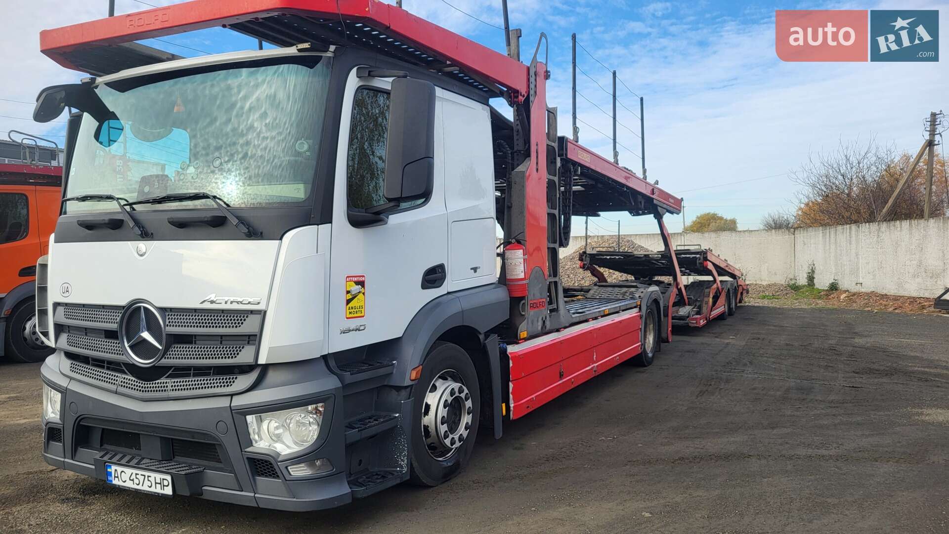 MERCEDES-BENZ ACTROS 2017 VIN WDB96300510159737 фото оголошення 2 з 31