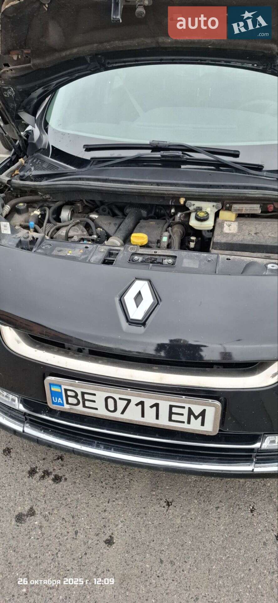 Renault Grand Scenic 2012 VIN VF1JZ09B347983523 фото оголошення 18 з 36