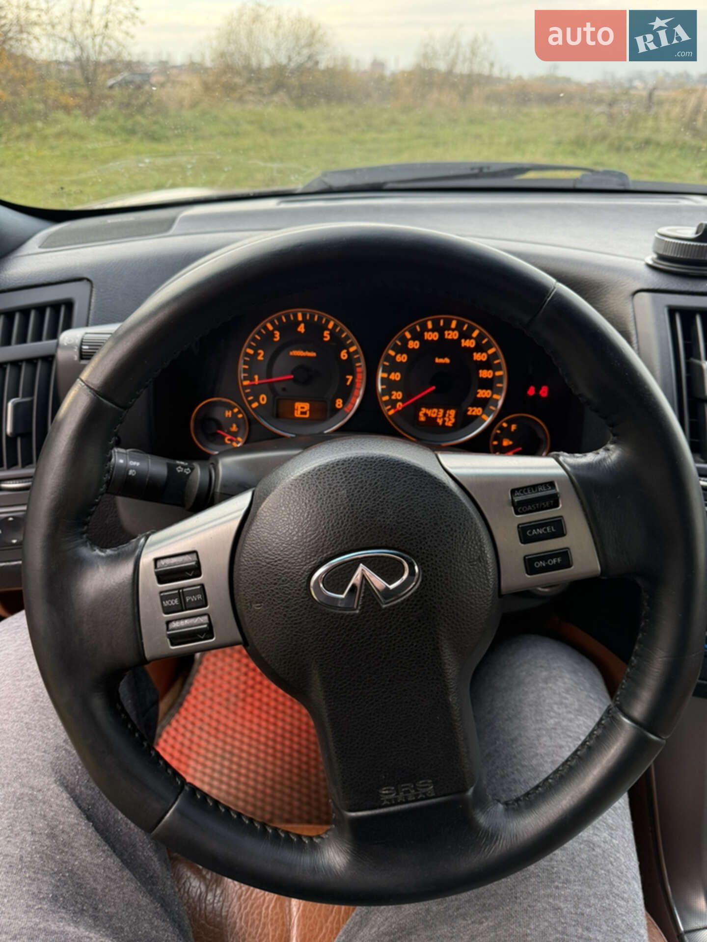 Infiniti FX 35 2007 VIN JN8AS05Y98X015472 фото оголошення 7 з 17