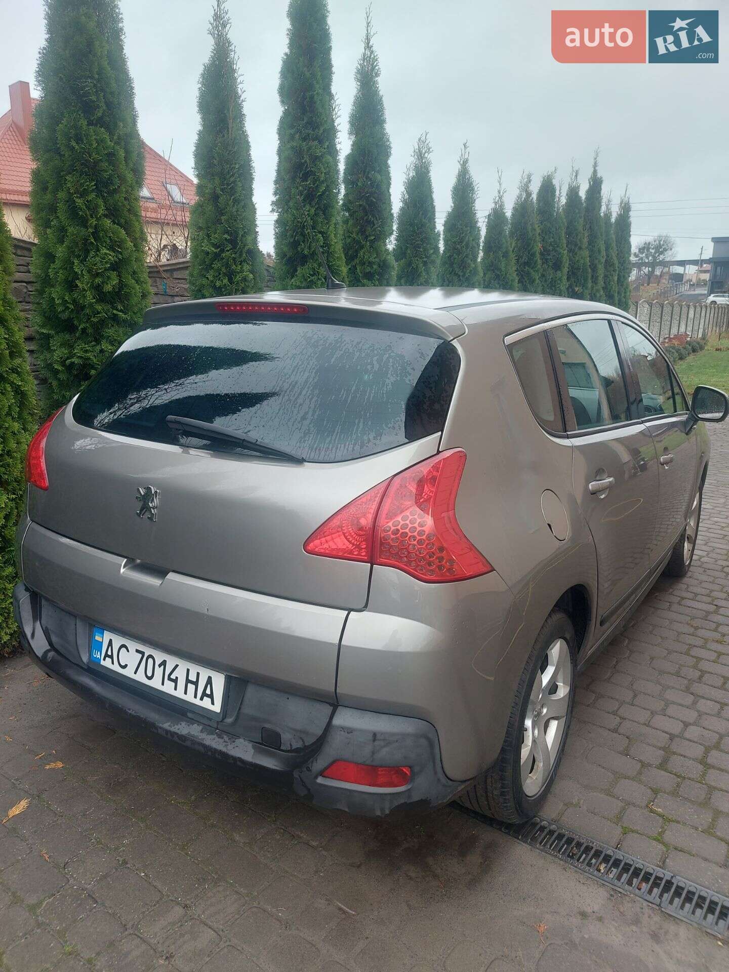 Peugeot 3008 2011 VIN VF30U9HR8BS030268 фото оголошення 2 з 10