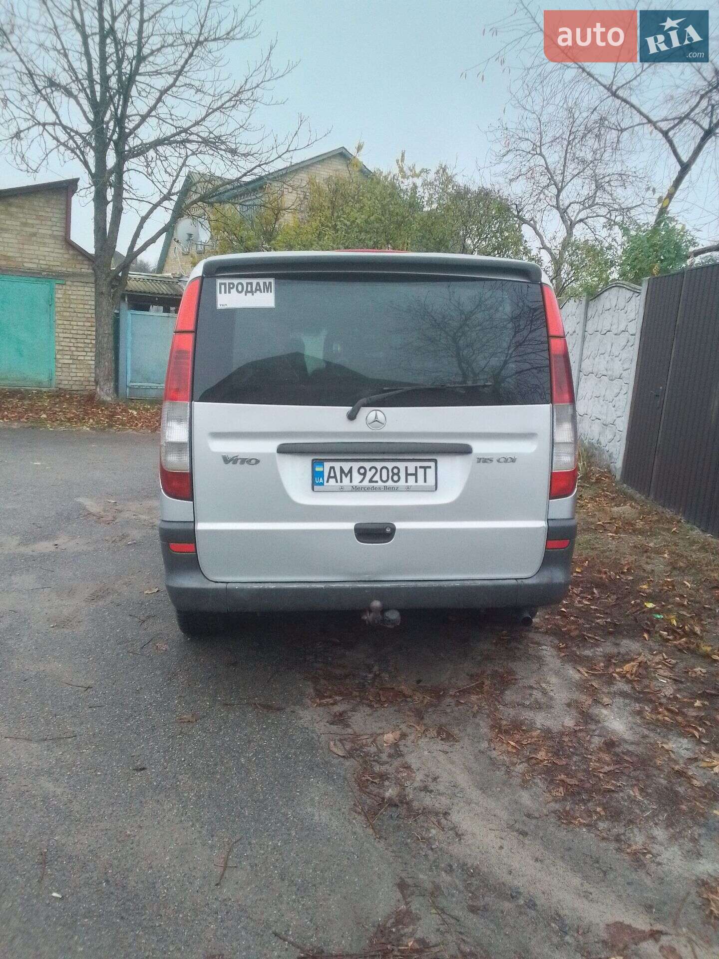 Mercedes-Benz Vito 2004 VIN WDF63960313087437 фото оголошення 5 з 12