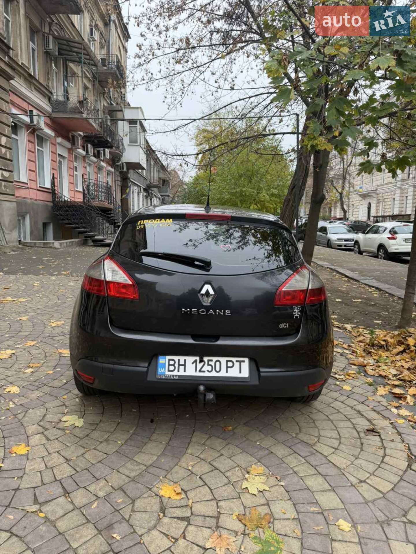 Renault Megane 2012 VIN VF1BZAB0647678251 фото оголошення 8 з 10