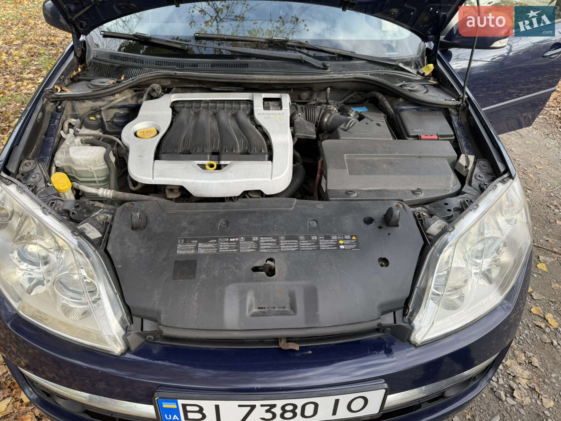 Renault Laguna 2008 VIN VF1KT0F0638950610 фото оголошення 9 з 10