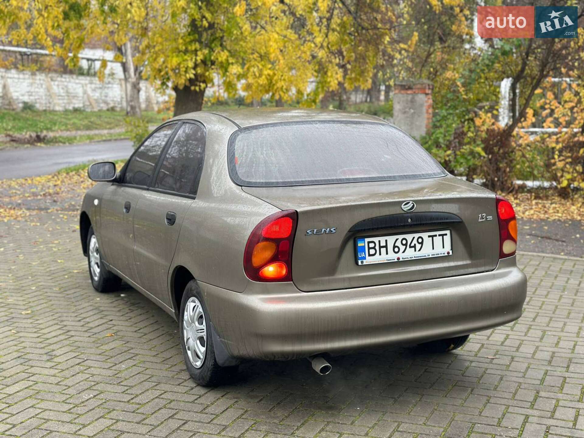 ЗАЗ Sens 2012 VIN Y6DTF698KD0318822 фото оголошення 3 з 9