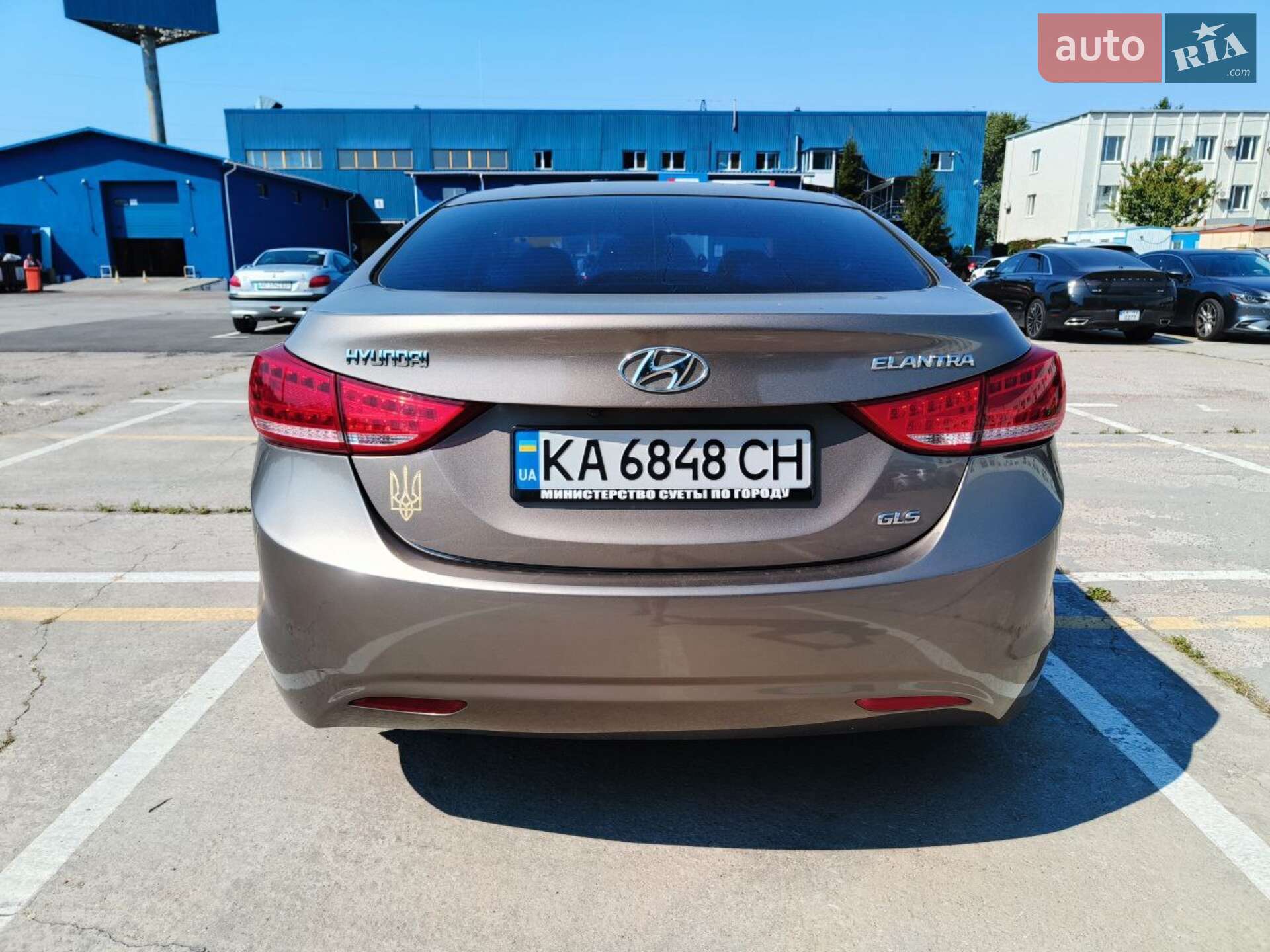 Hyundai Elantra 2012 VIN KMHDH41EBCU686427 фото оголошення 2 з 12