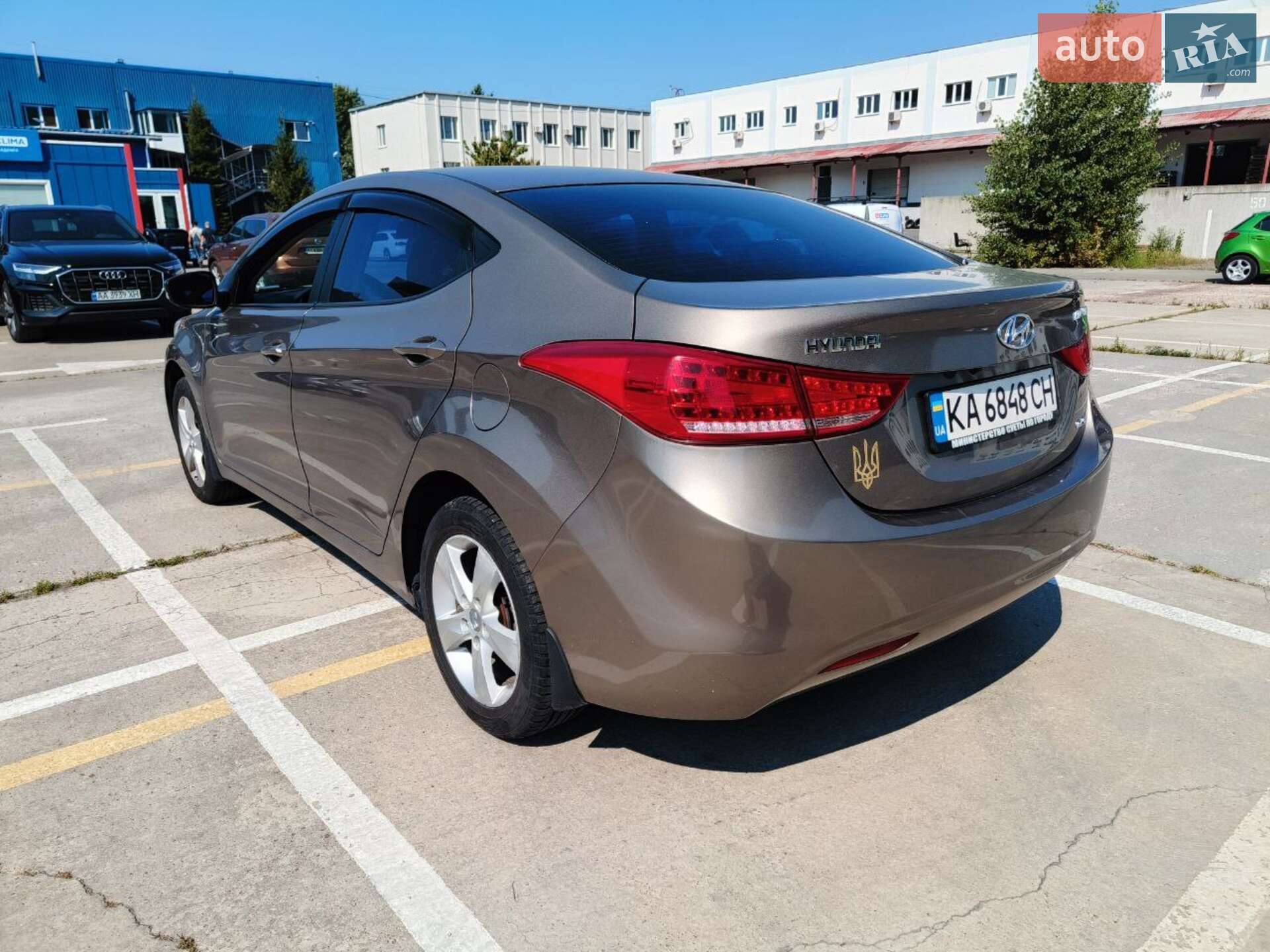 Hyundai Elantra 2012 VIN KMHDH41EBCU686427 фото оголошення 3 з 12