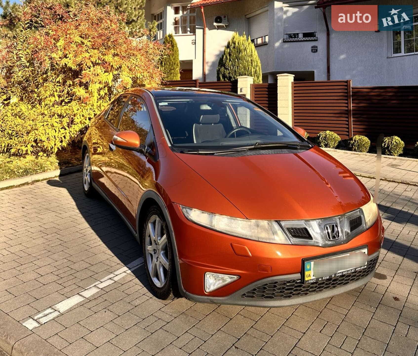 Honda Civic 2008 VIN SHHFK28808U012156 фото оголошення 2 з 10