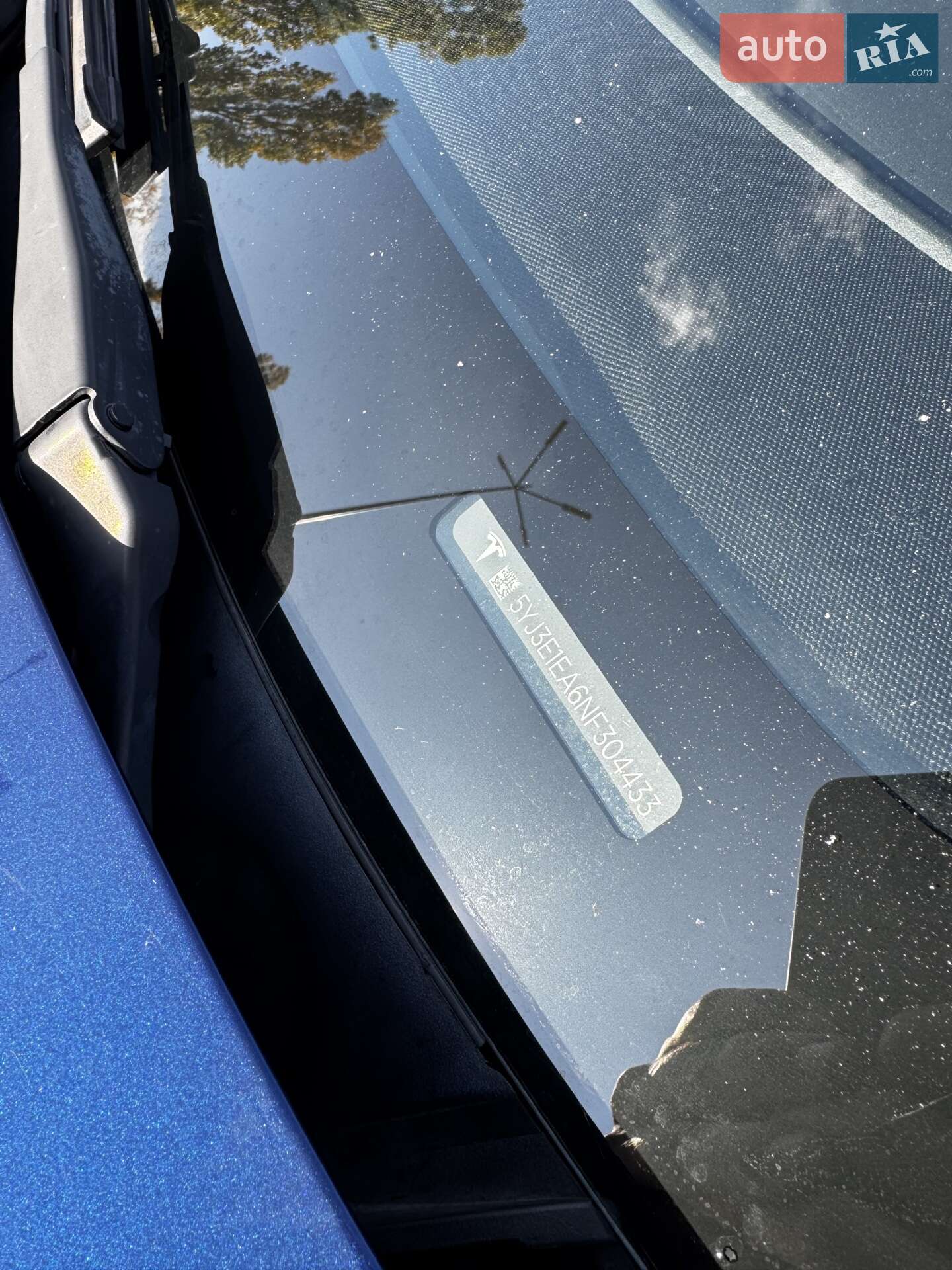 Tesla Model 3 2022 VIN 5YJ3E1EA6NF304433 фото оголошення 7 з 13