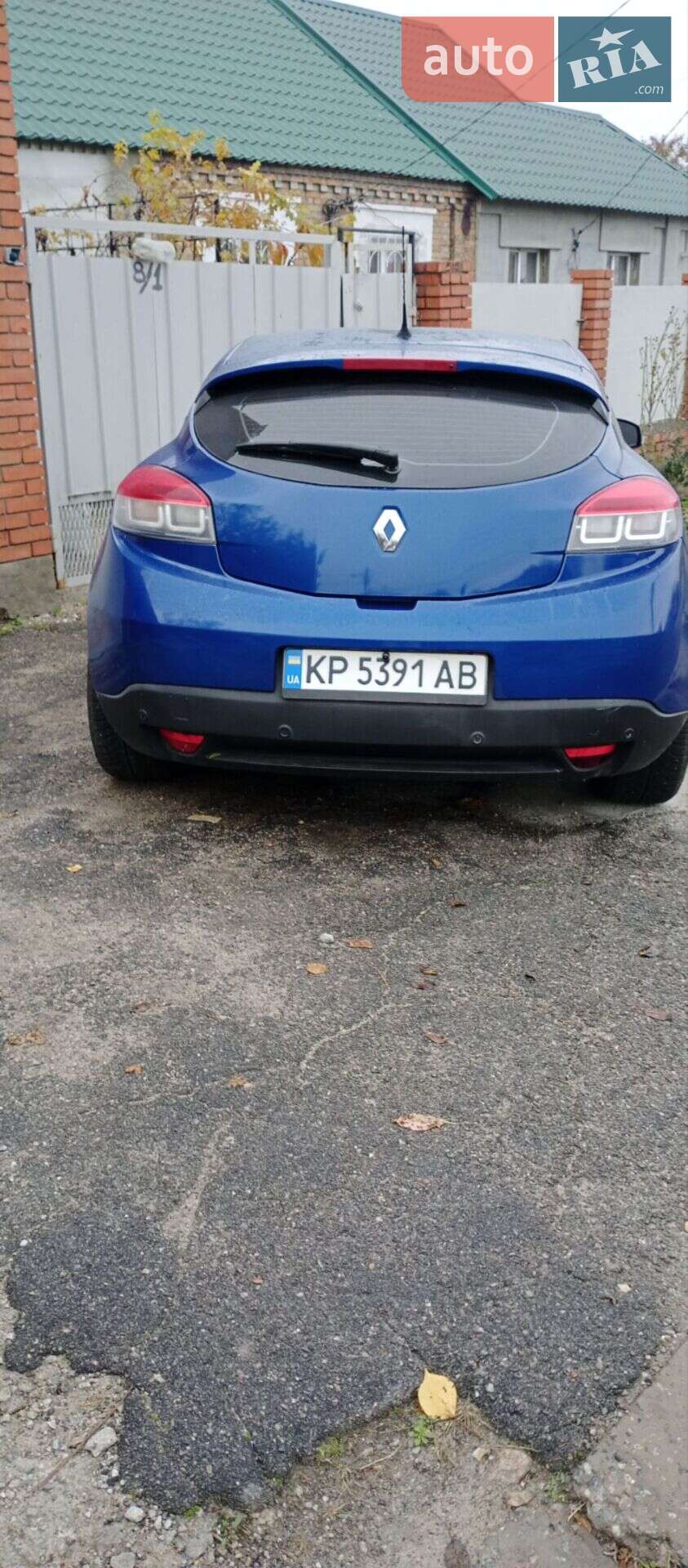 Renault Megane 2009 VIN VF1DZ1E0T41640592 фото оголошення 8 з 14