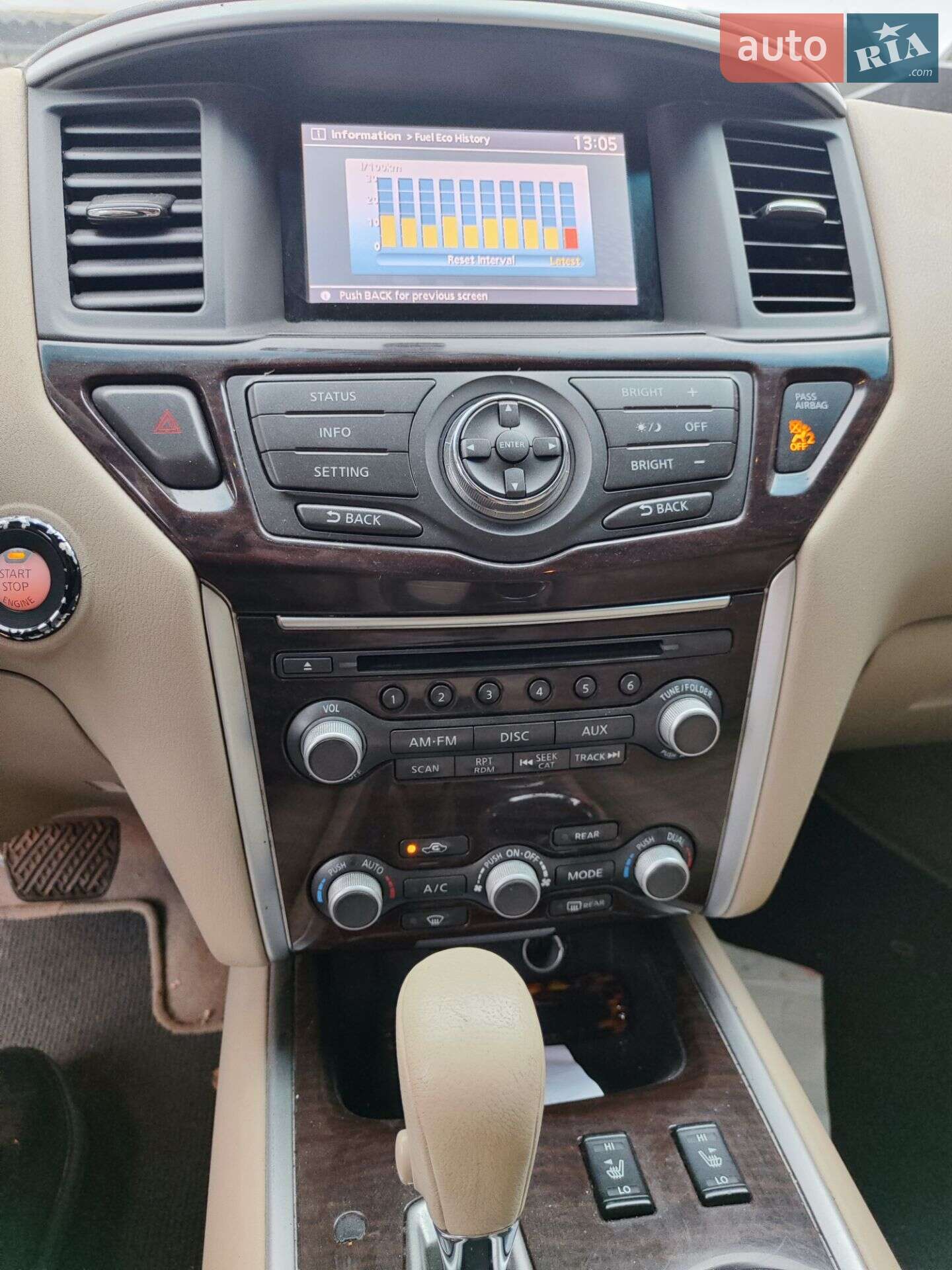 Nissan Pathfinder 2015 VIN 5N1AR2MN0FC711258 фото оголошення 6 з 8