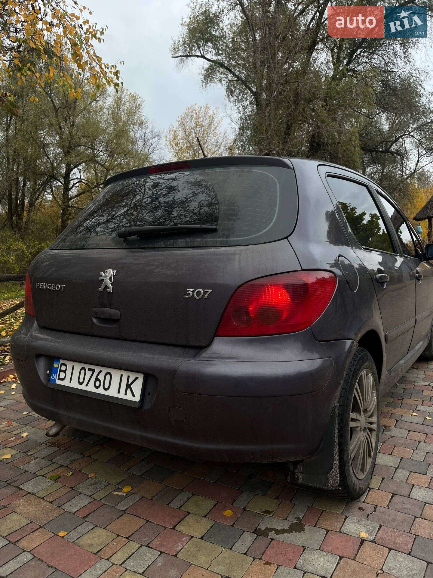 Peugeot 307 2002 VIN VF33CRFNC82731112 фото оголошення 3 з 9