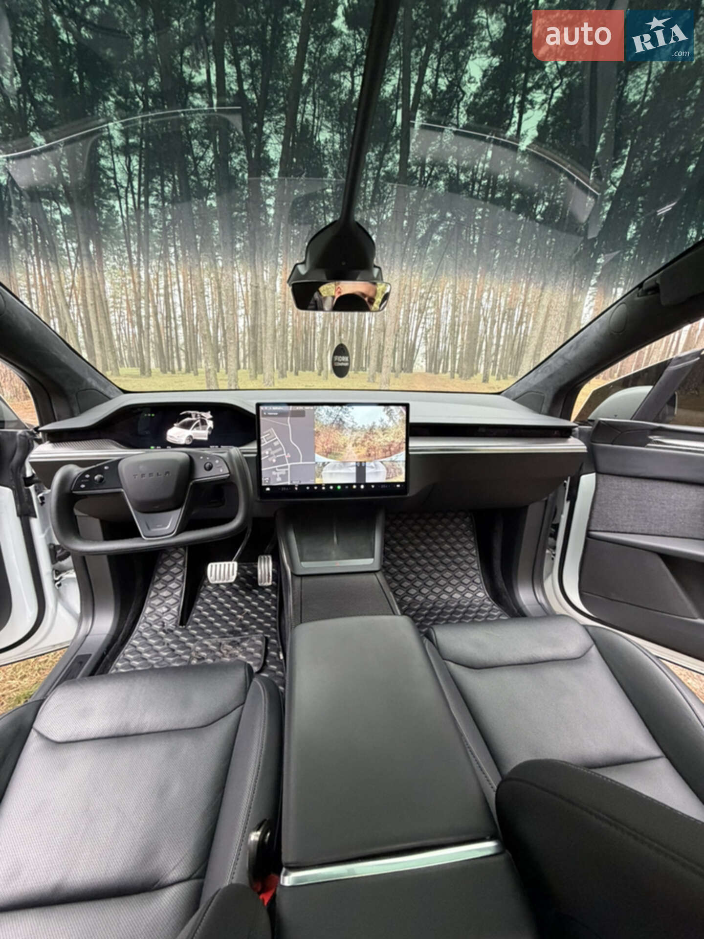 Tesla Model X 2022 VIN 7SAXCBE6XNF358023 фото оголошення 7 з 14