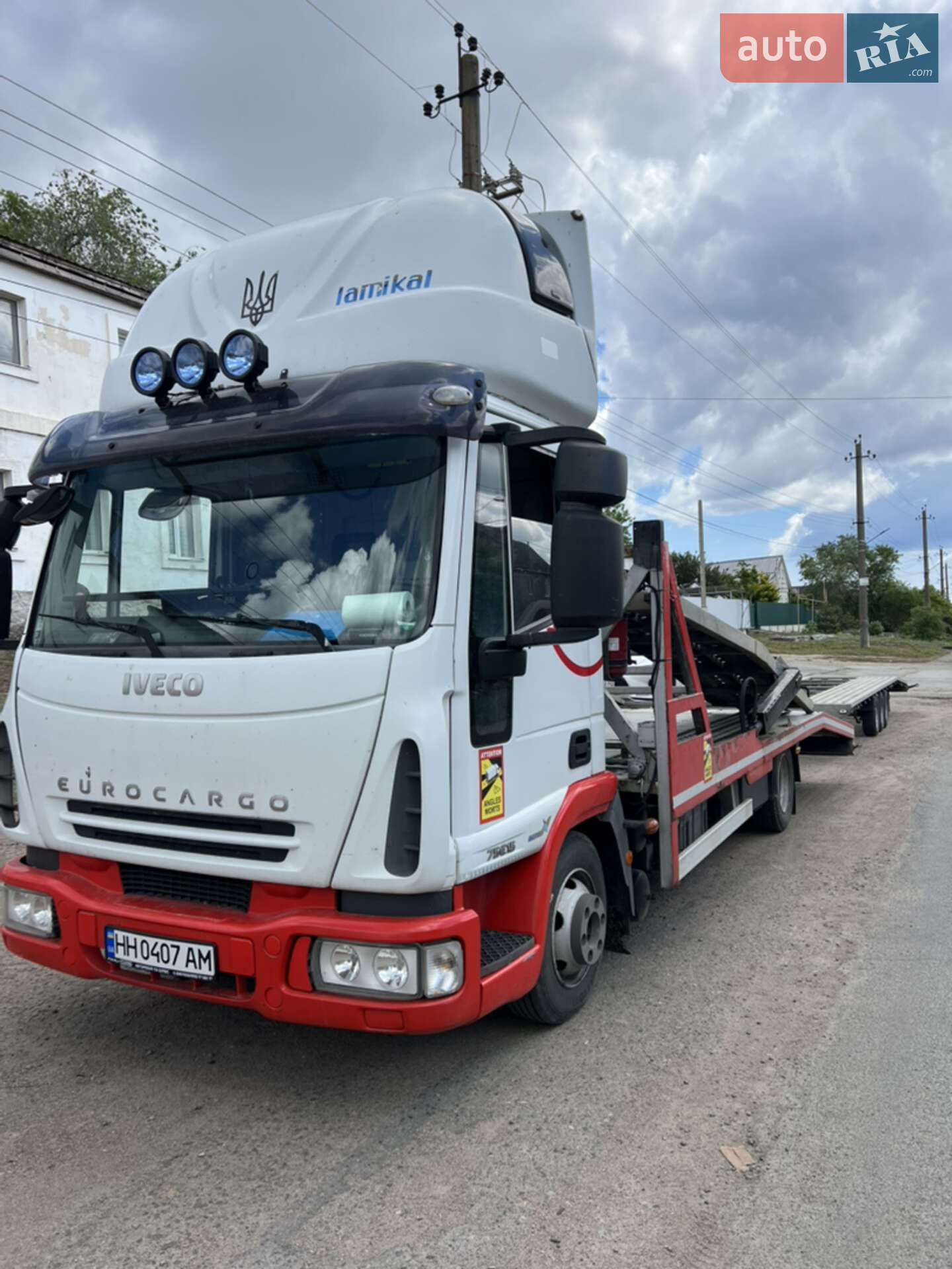 Iveco EuroCargo 2007 VIN ZCFA75D0302514034 фото оголошення 14 з 17