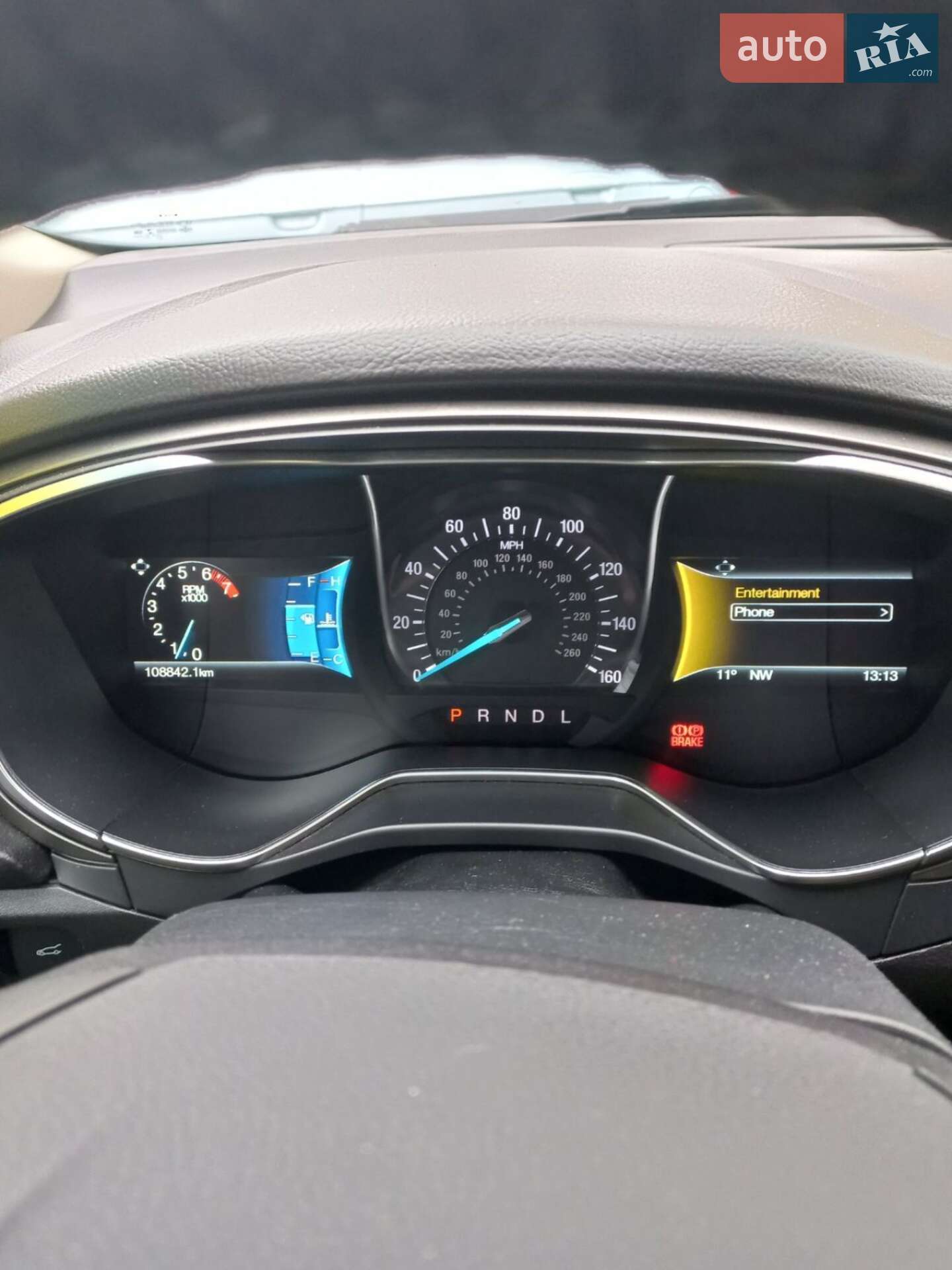 Ford Fusion 2017 VIN 3FA6P0H75HR109417 фото оголошення 8 з 12