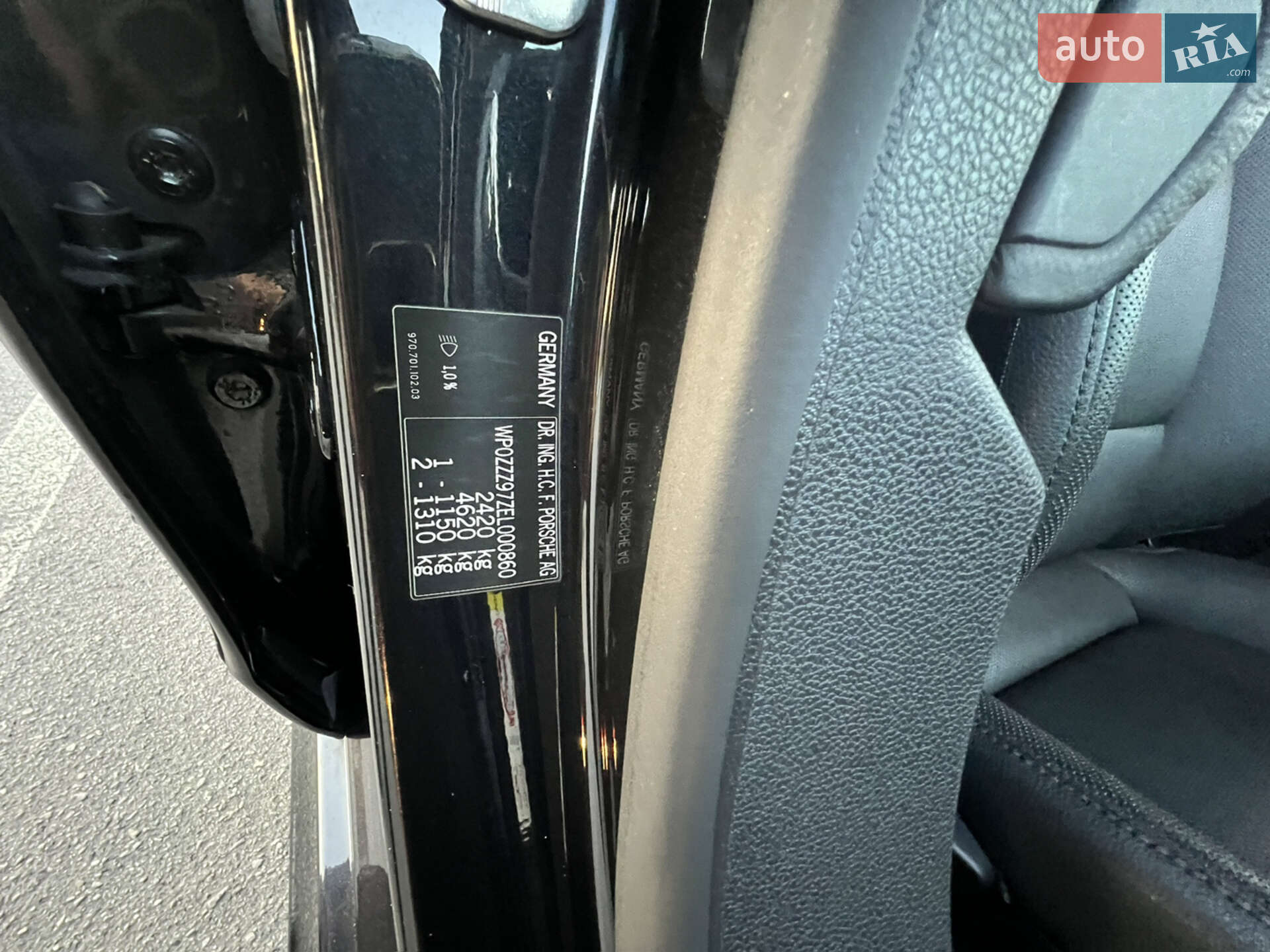 Porsche Panamera 2013 VIN WP0ZZZ97ZEL000860 фото оголошення 48 з 55