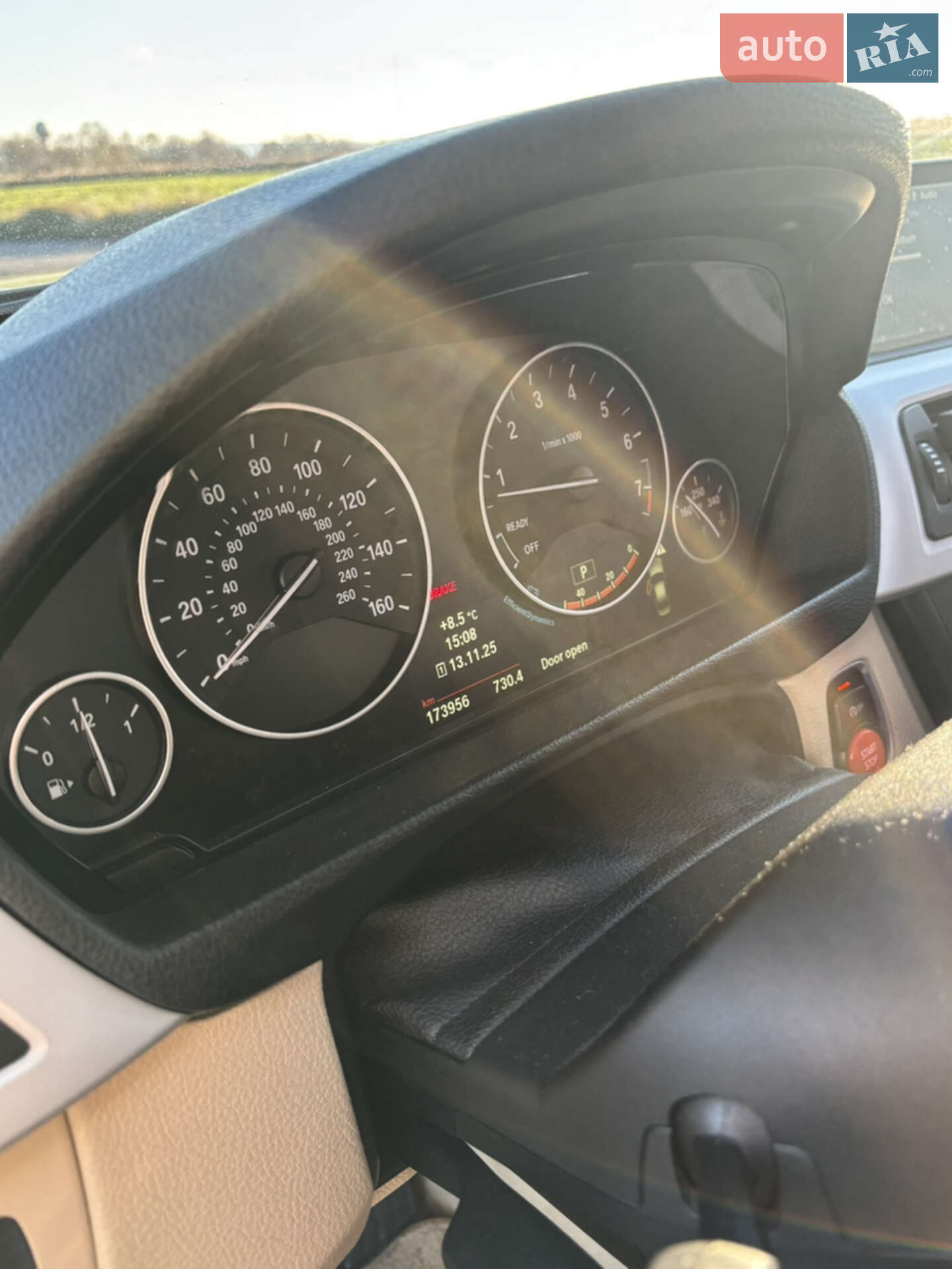 BMW 3 Series 2013 VIN WBA3C1G52DNR49163 фото оголошення 8 з 17