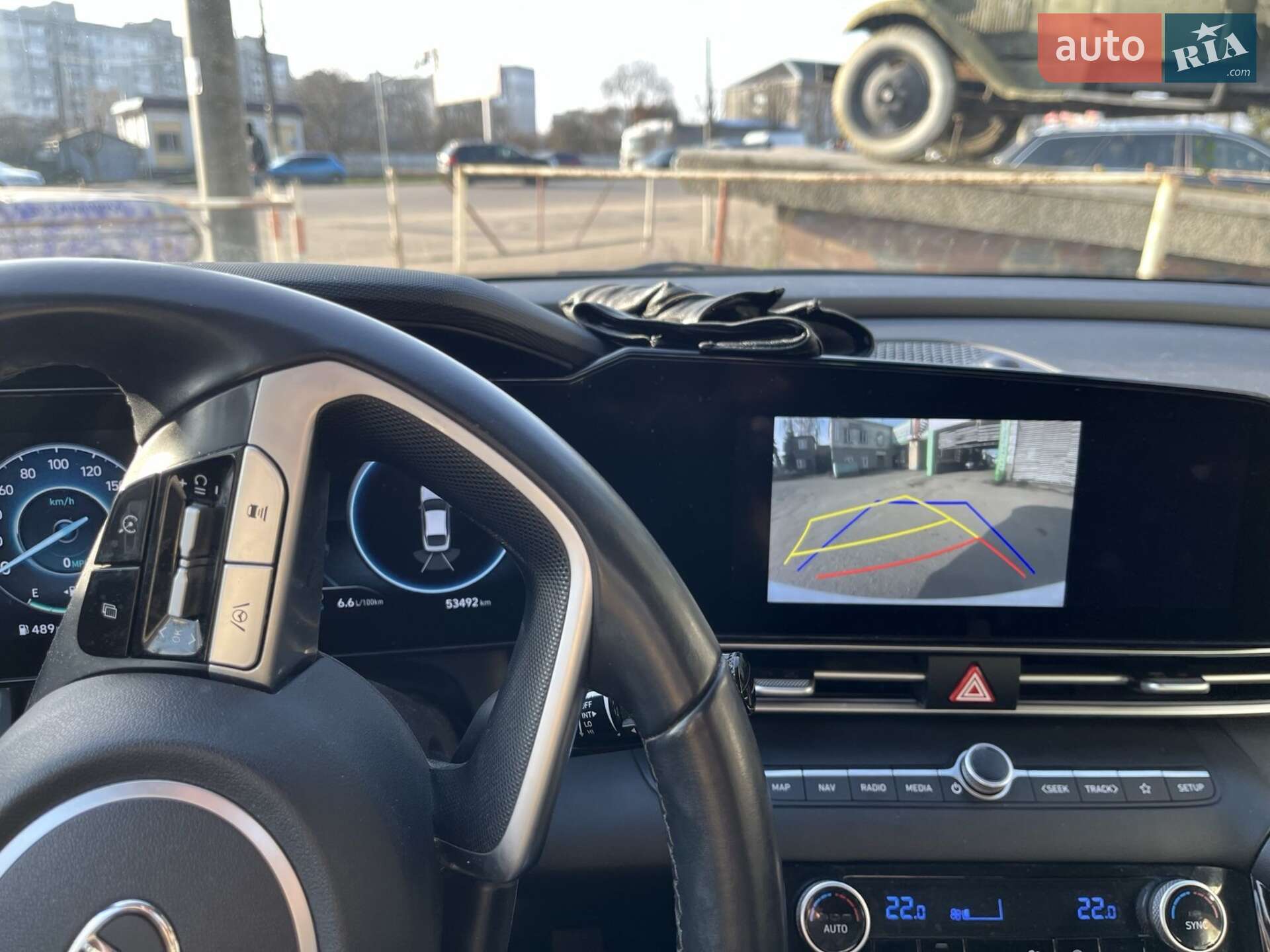 Hyundai Elantra 2022 VIN KMHLN4AJXNU032172 фото оголошення 8 з 12