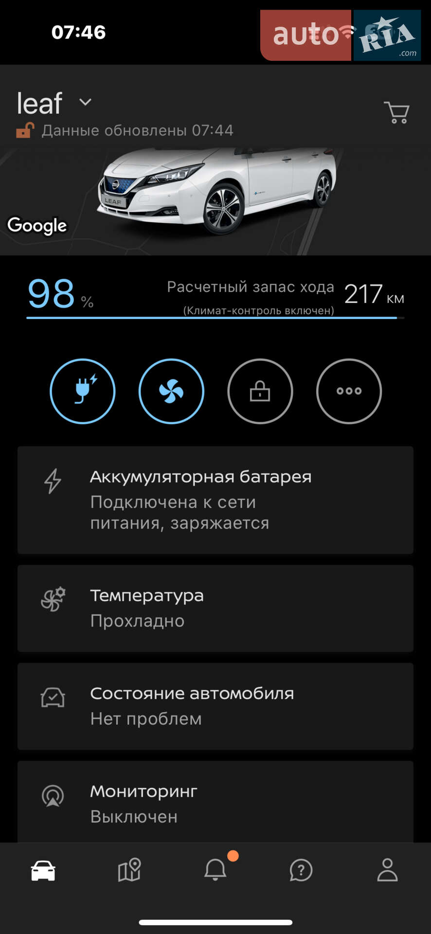 Nissan Leaf 2021 VIN SJNFAAZE1U0130271 фото оголошення 28 з 37
