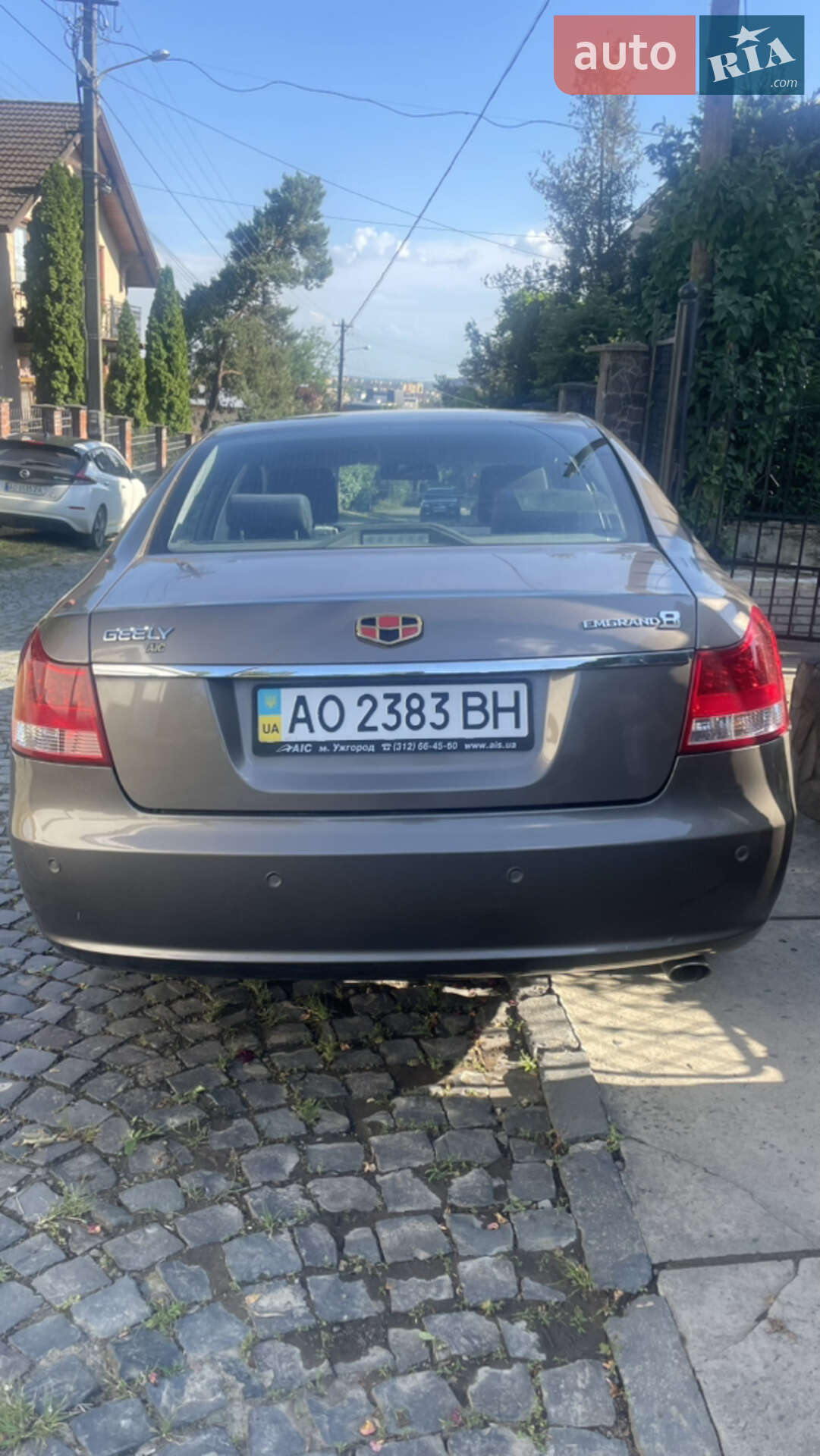 Geely Emgrand 8 (EC8) 2014 VIN Y7WGC1M20E0028908 фото оголошення 2 з 10