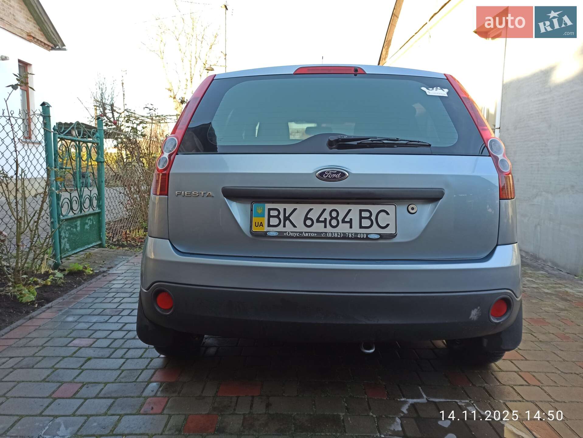 Ford Fiesta 2006 VIN WF0HXXWPJH6A82805 фото оголошення 3 з 17