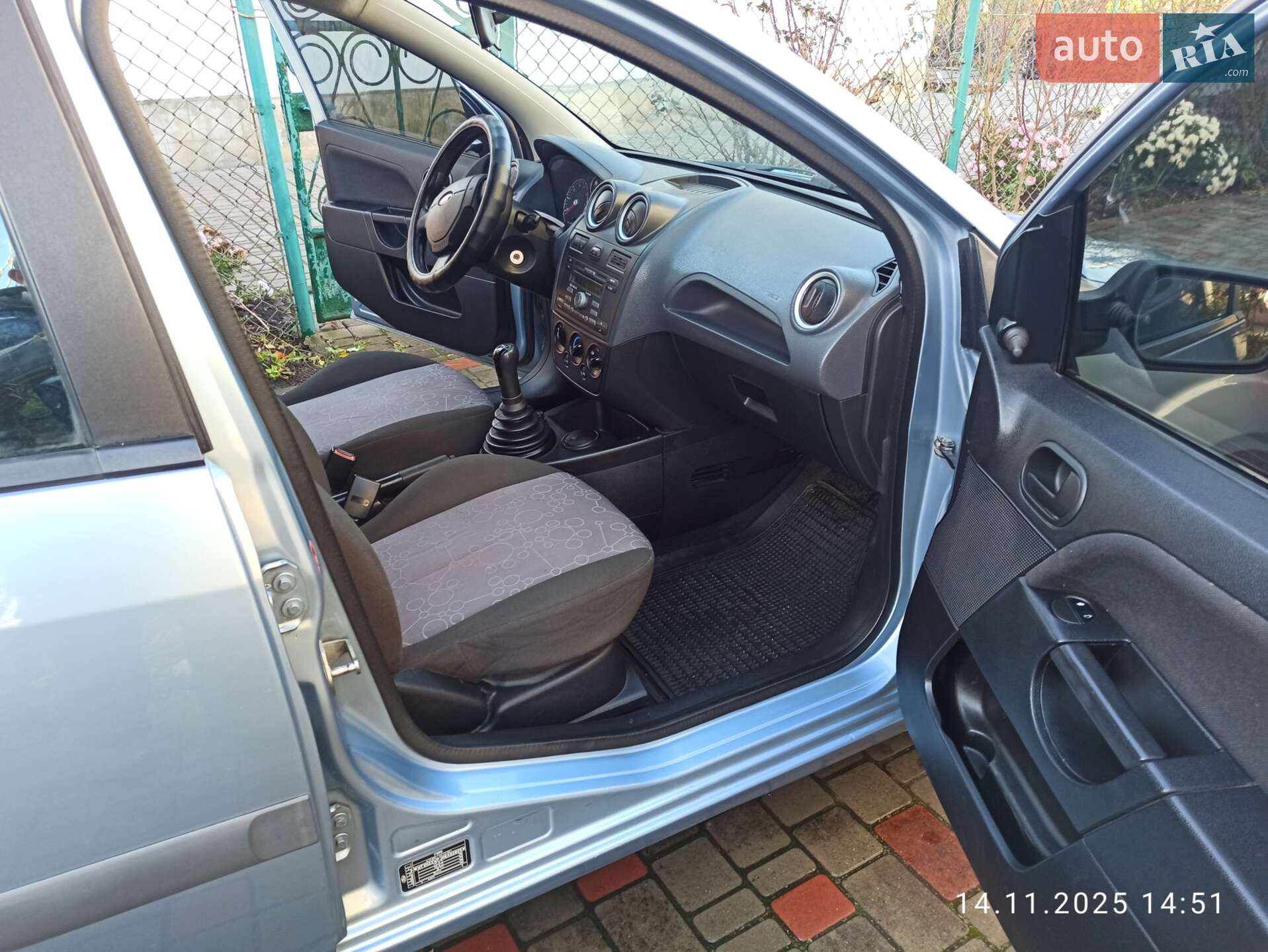 Ford Fiesta 2006 VIN WF0HXXWPJH6A82805 фото оголошення 8 з 17