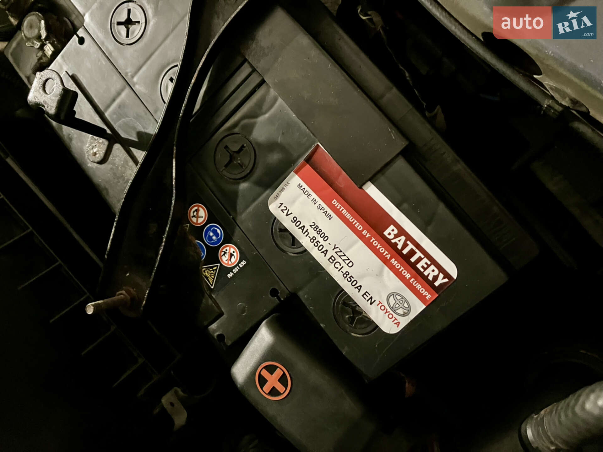 Toyota Avensis 2010 VIN SB1EB76LX0E018331 фото оголошення 19 з 25