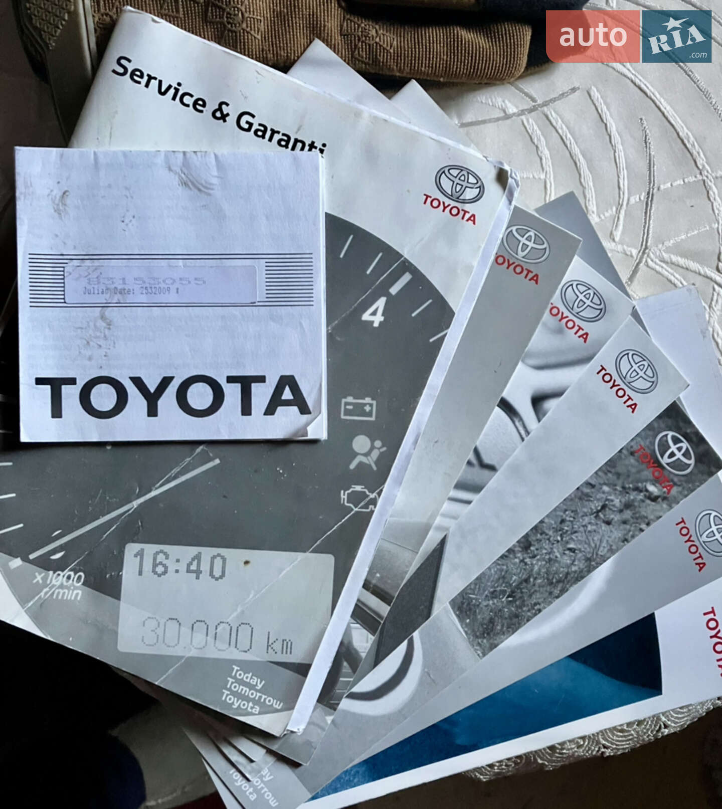 Toyota Avensis 2010 VIN SB1EB76LX0E018331 фото оголошення 21 з 25