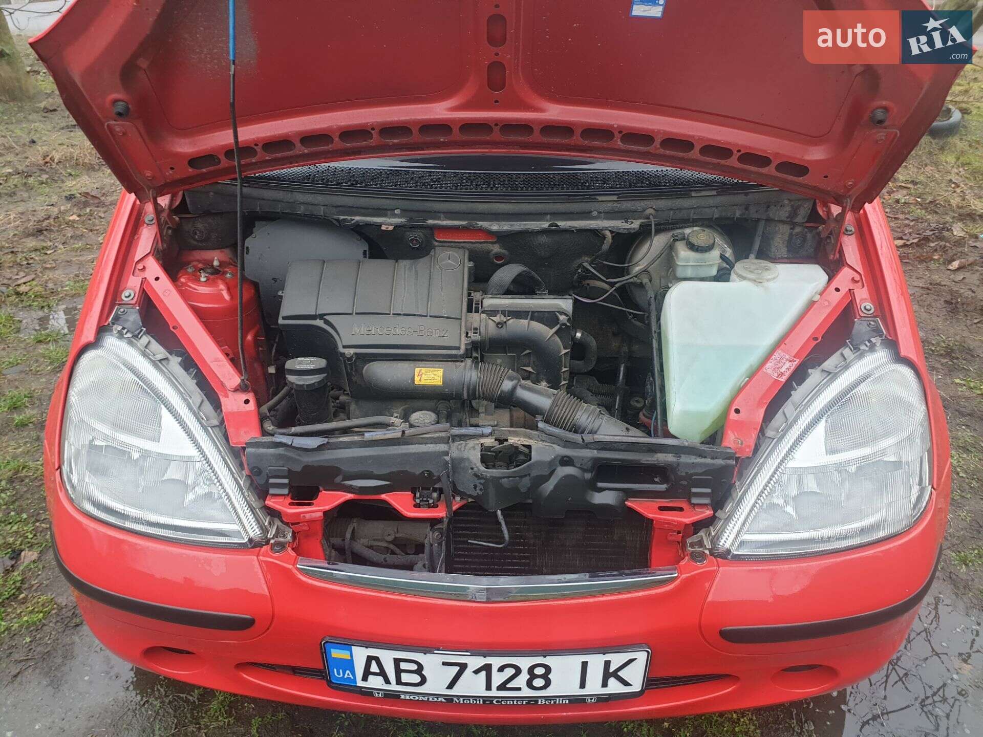 Mercedes-Benz A-Class 1999 VIN WDB1680311J232406 фото оголошення 13 з 19