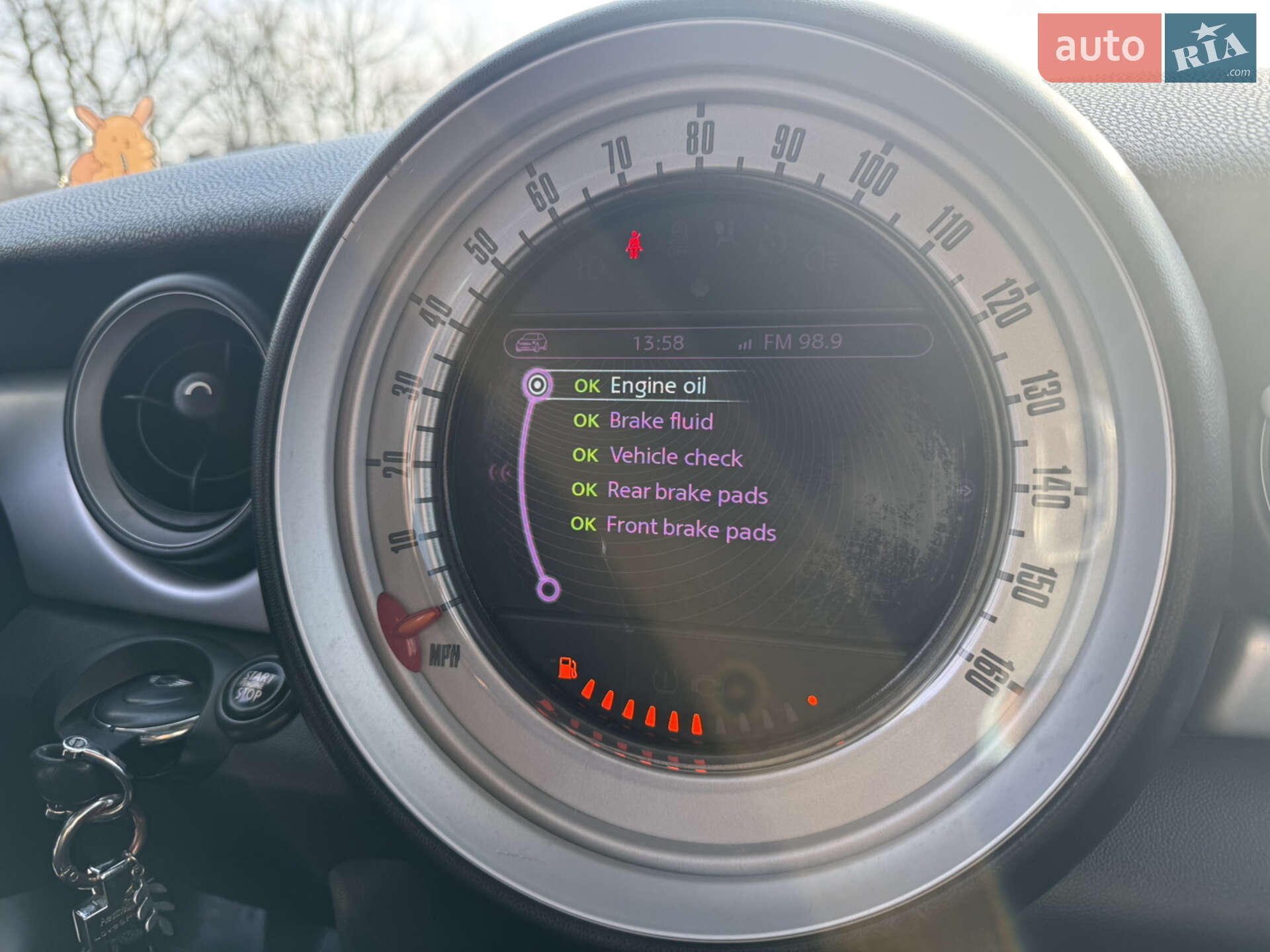 Mini Cooper 2012 VIN WMWSU3C55DT679271 фото оголошення 13 з 15