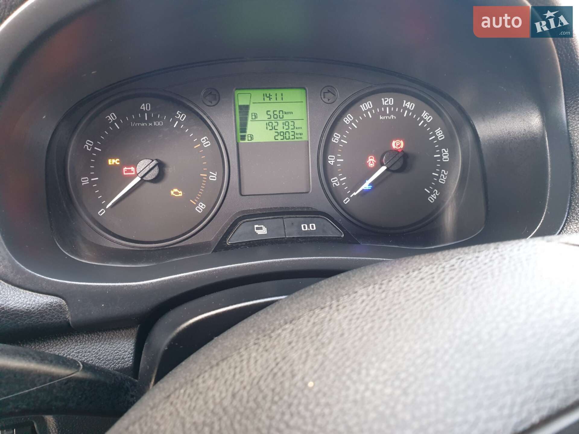 Skoda Fabia 2012 VIN TMBEM25JXD3044437 фото оголошення 2 з 7