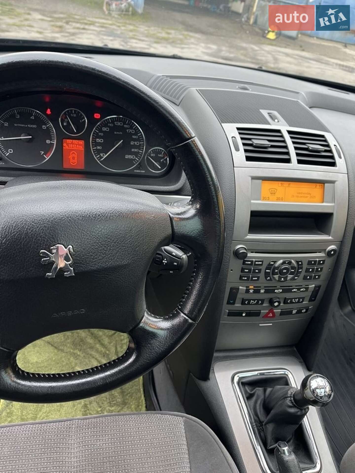 Peugeot 407 2006 VIN VF36E6FYC21407503 фото оголошення 8 з 12