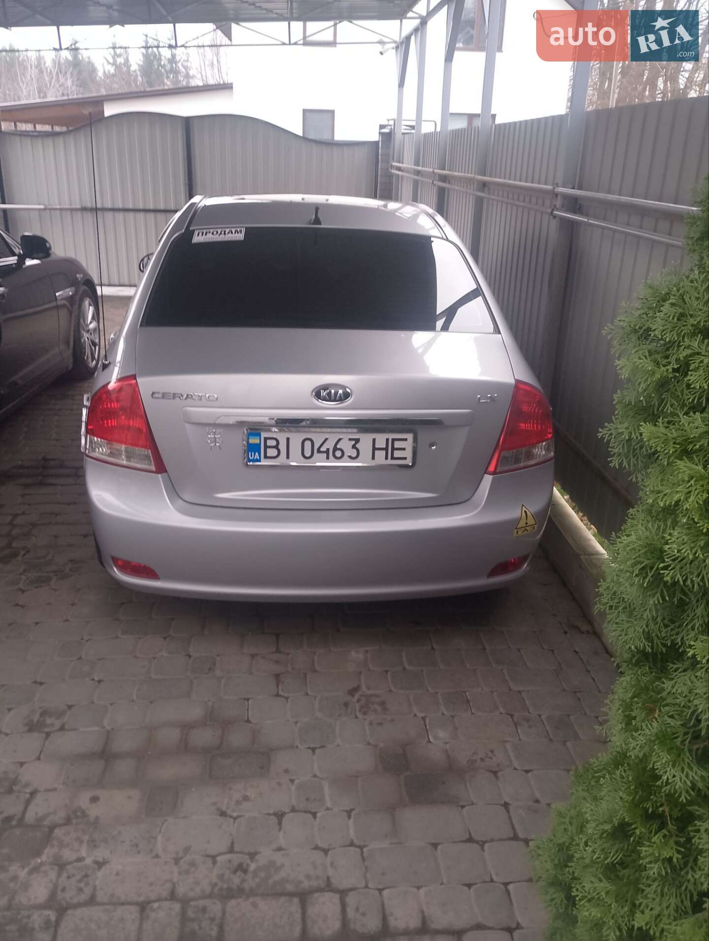 KIA Cerato 2006 VIN Y6LFE22726L002406 фото оголошення 3 з 3