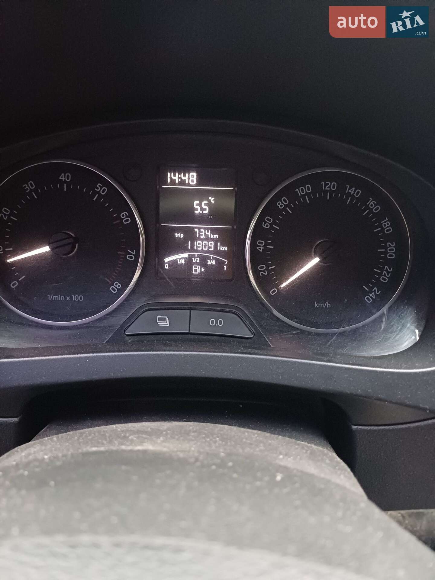 Skoda Rapid 2013 VIN Y6UAD2NH1DB100556 фото оголошення 4 з 8
