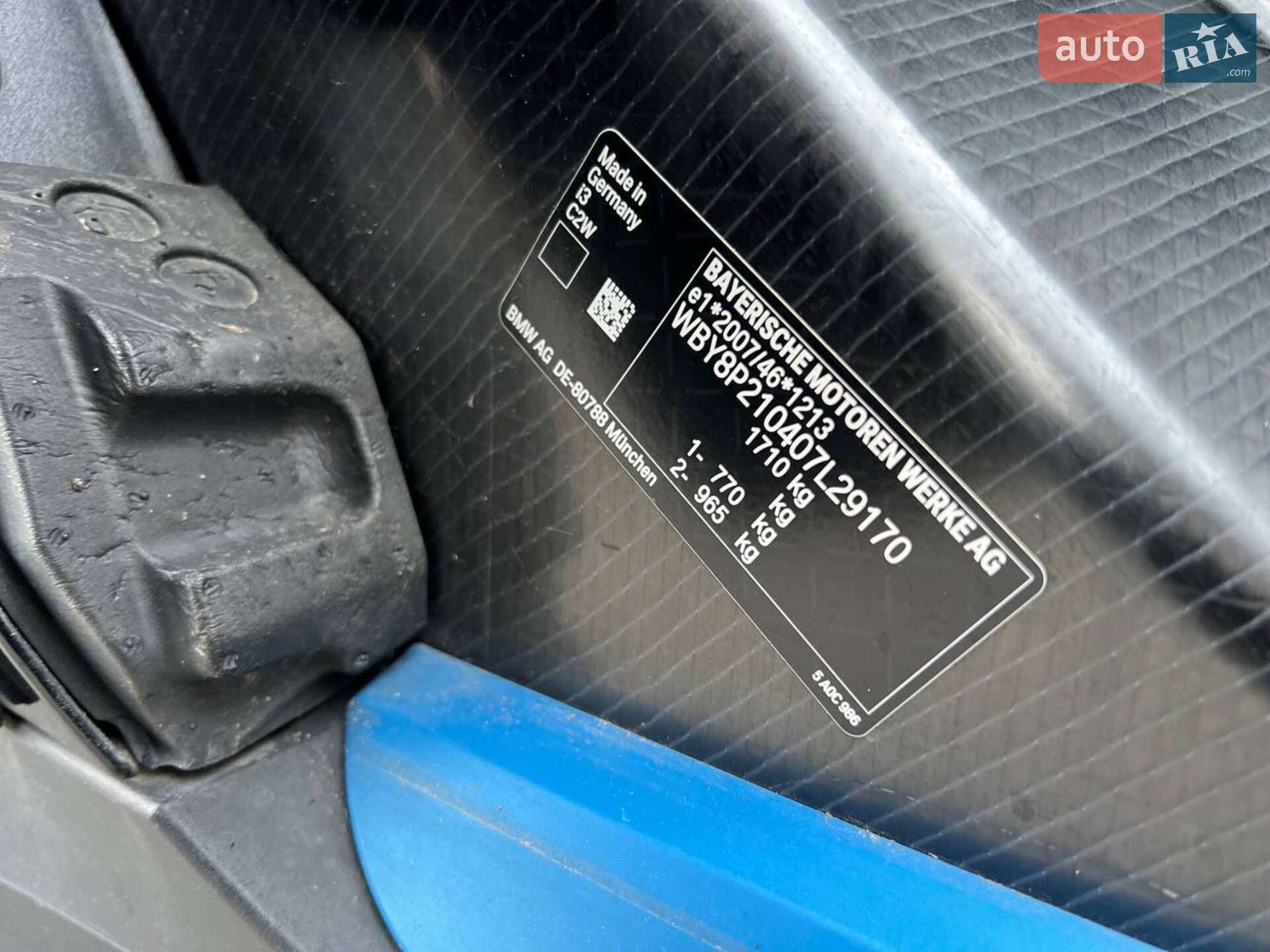BMW I3 2022 VIN WBY8P210407L29170 фото оголошення 52 з 56