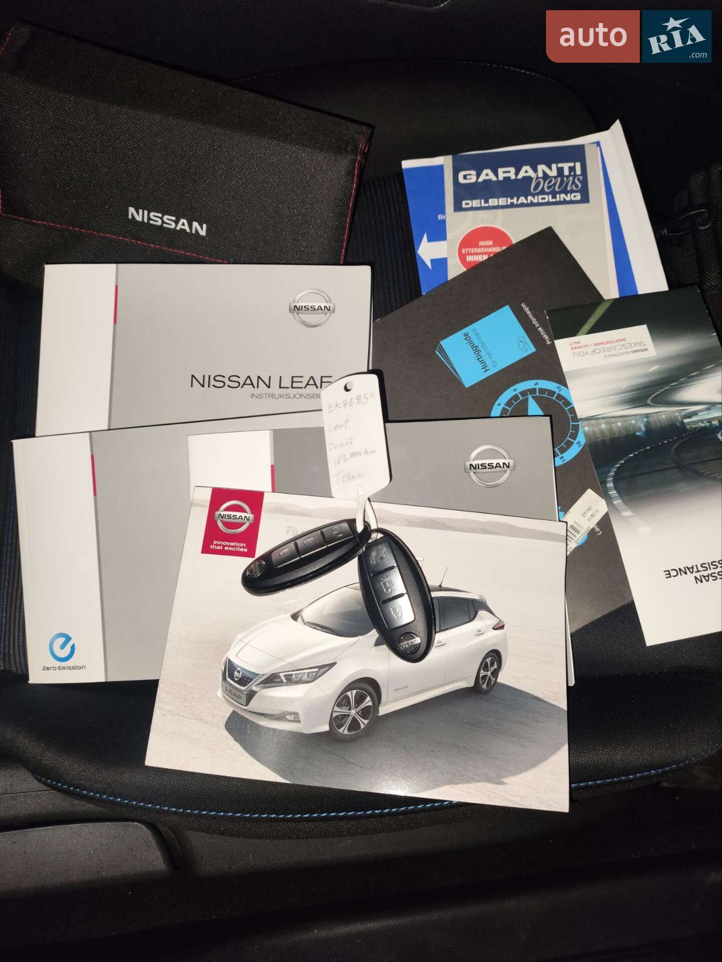 Nissan Leaf 2018 VIN SJNFAAZE1U0005722 фото оголошення 33 з 33